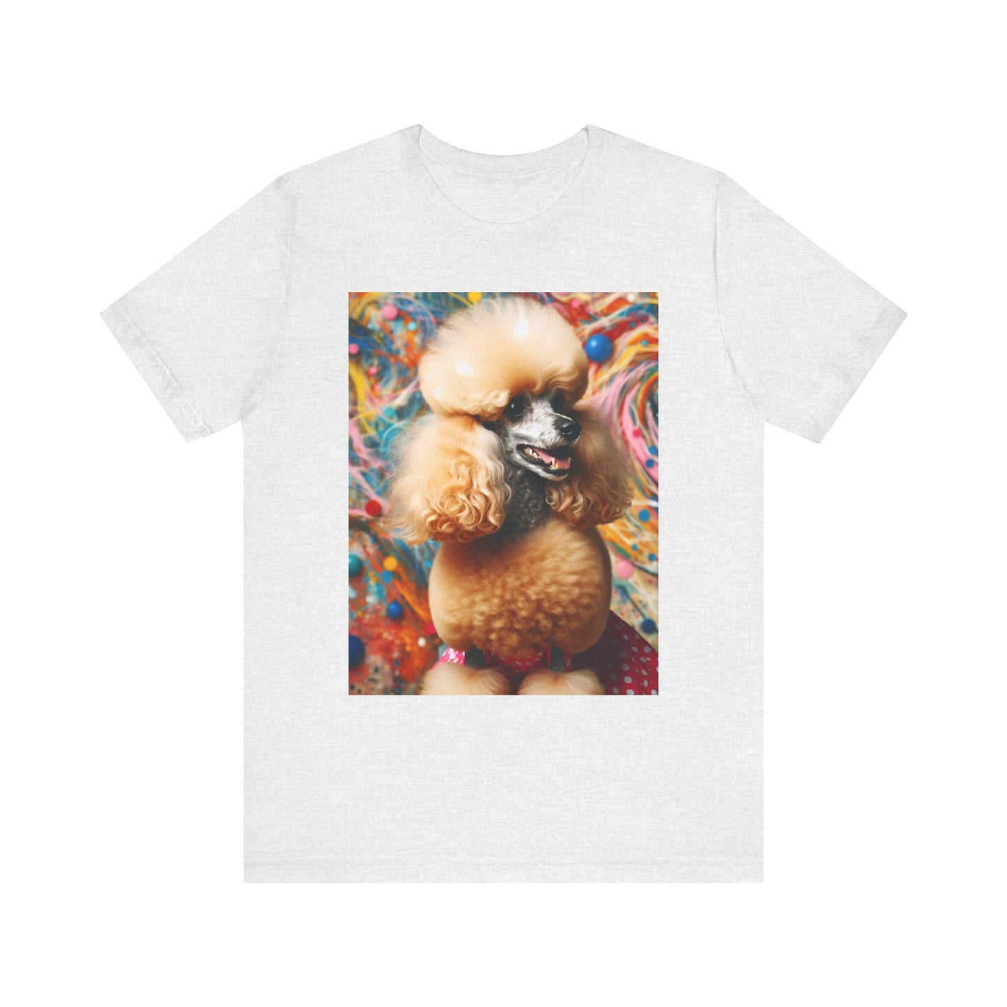 Retro Colorful Poodle Tee - Unisex Shirt