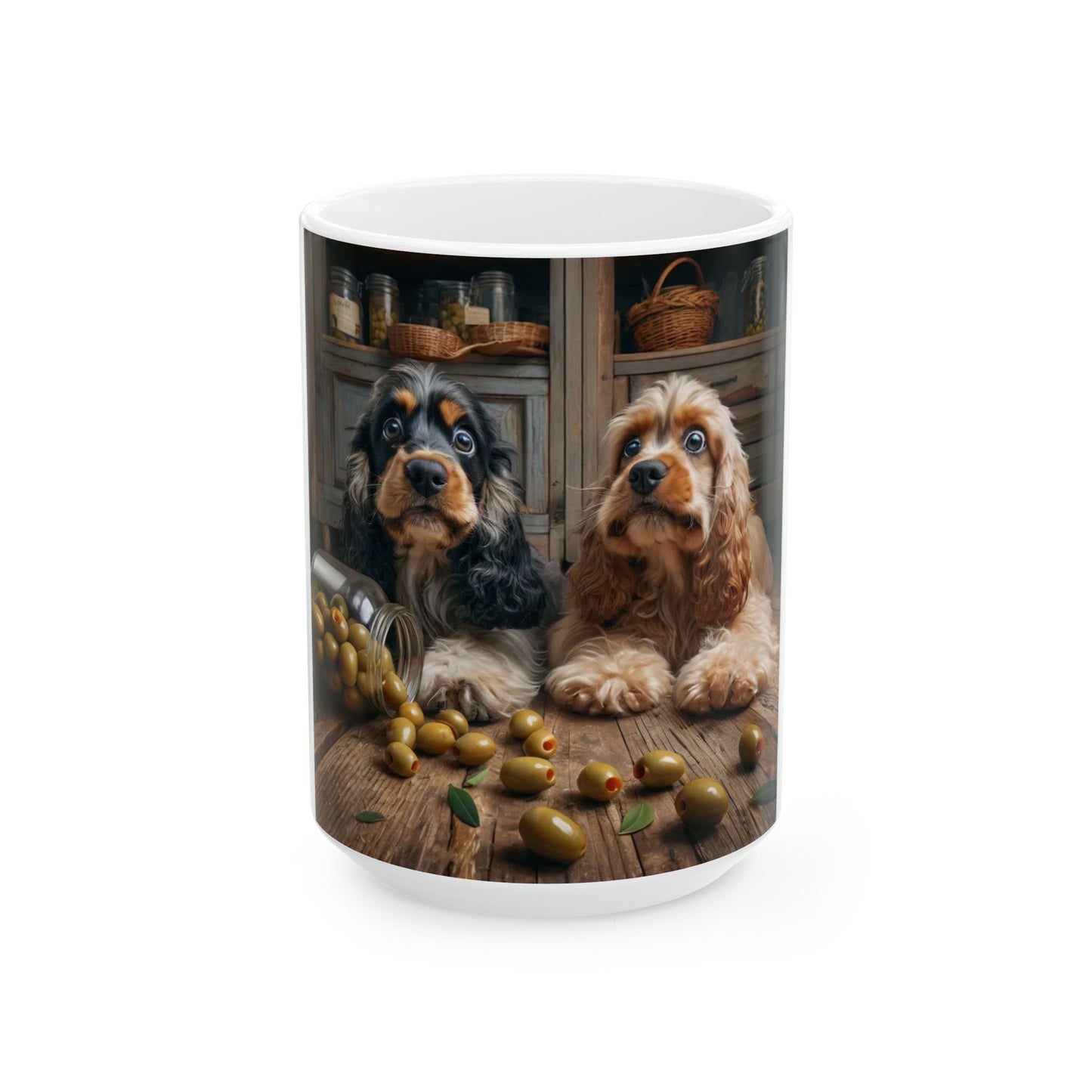 Naughty Dogs Ceramic Mug (11oz, 15oz)