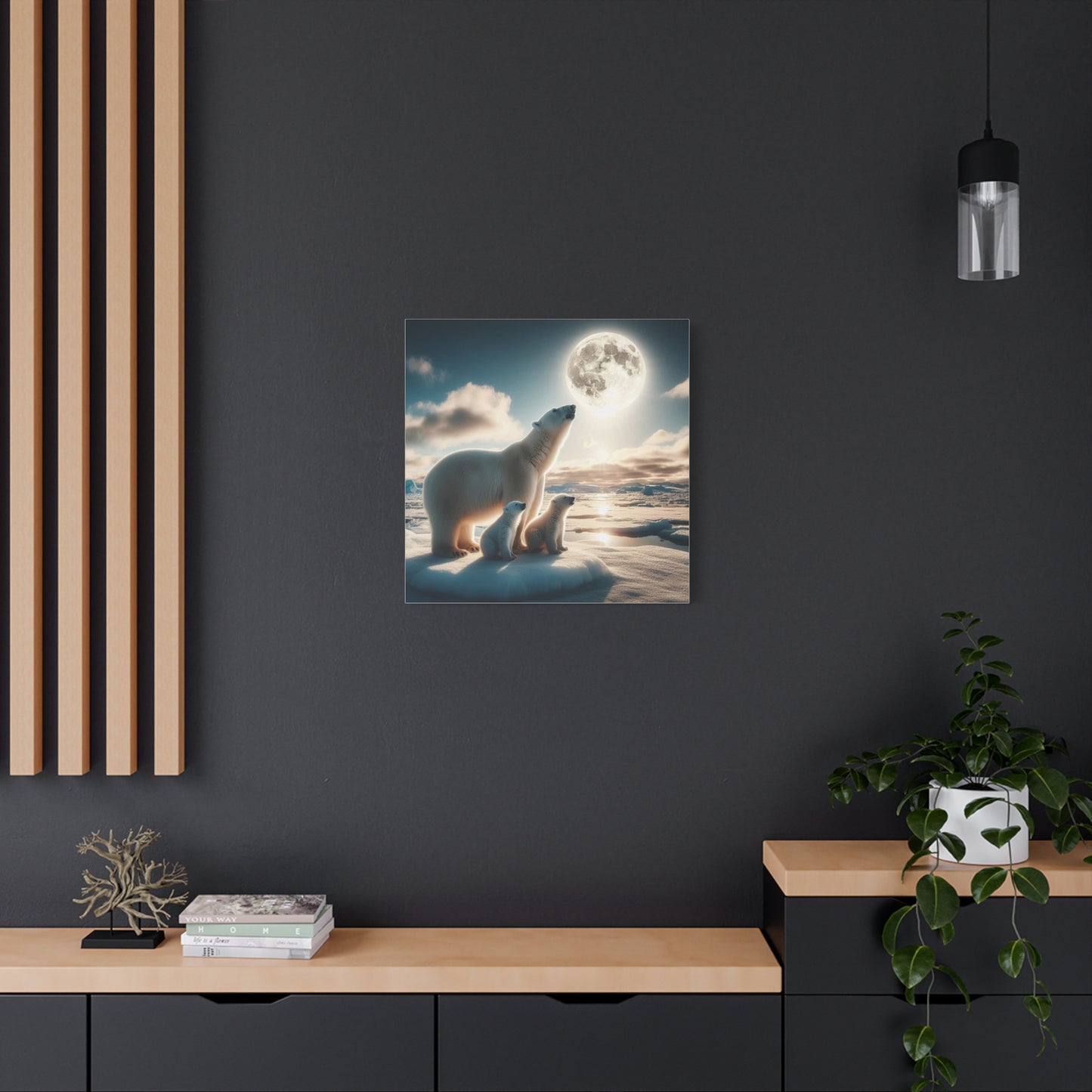 Canvas Print - Polar Bears Wall Art
