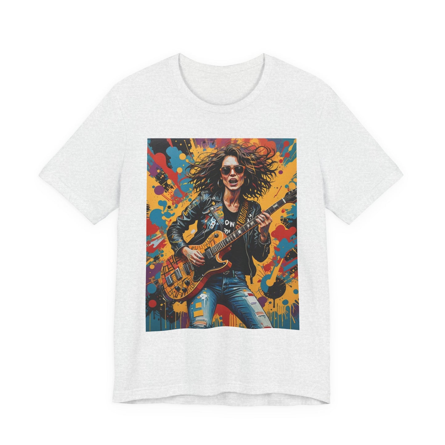 Female Rocker Abstract T-Shirt 2