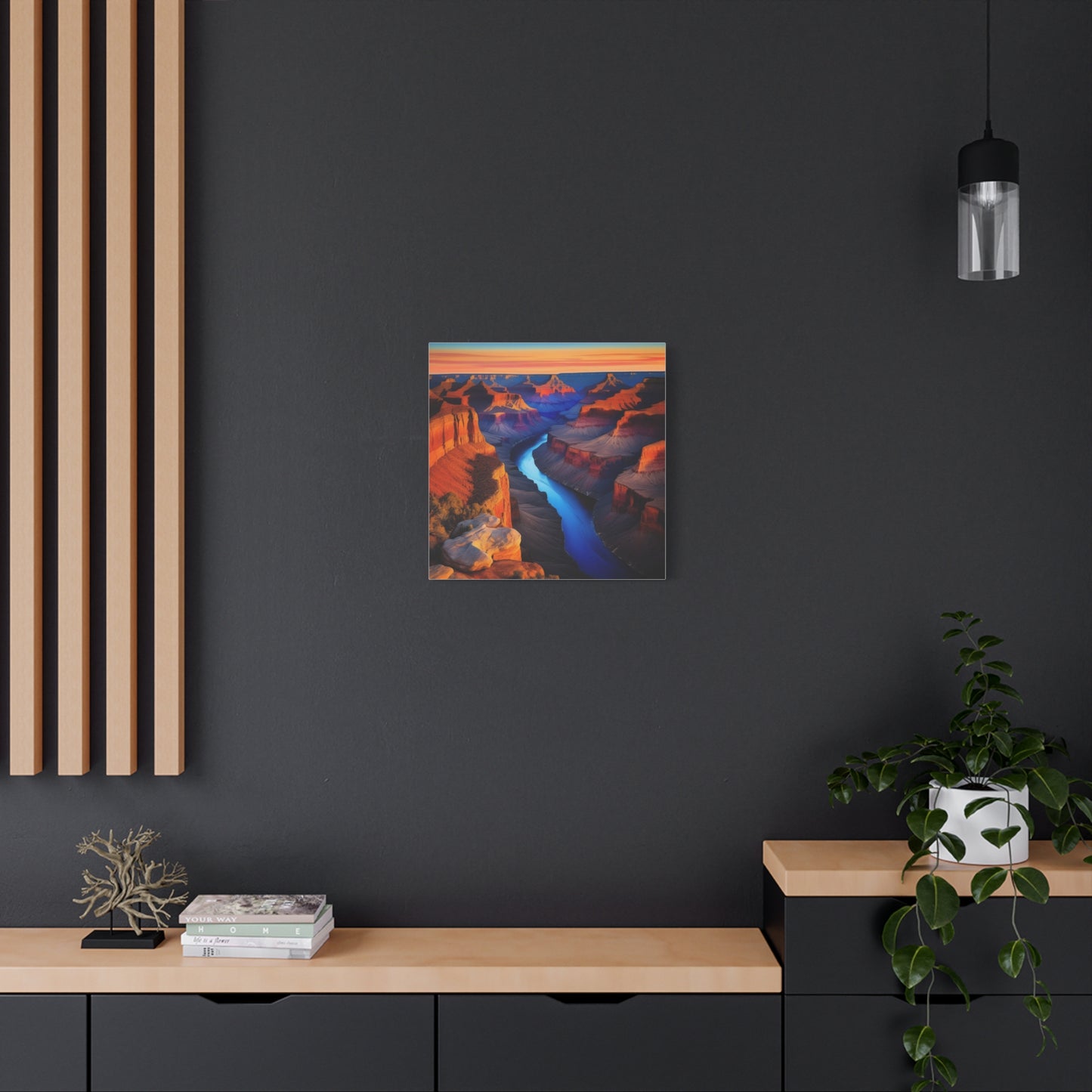 Canvas Print - Grand Canyon Abstract Art 5
