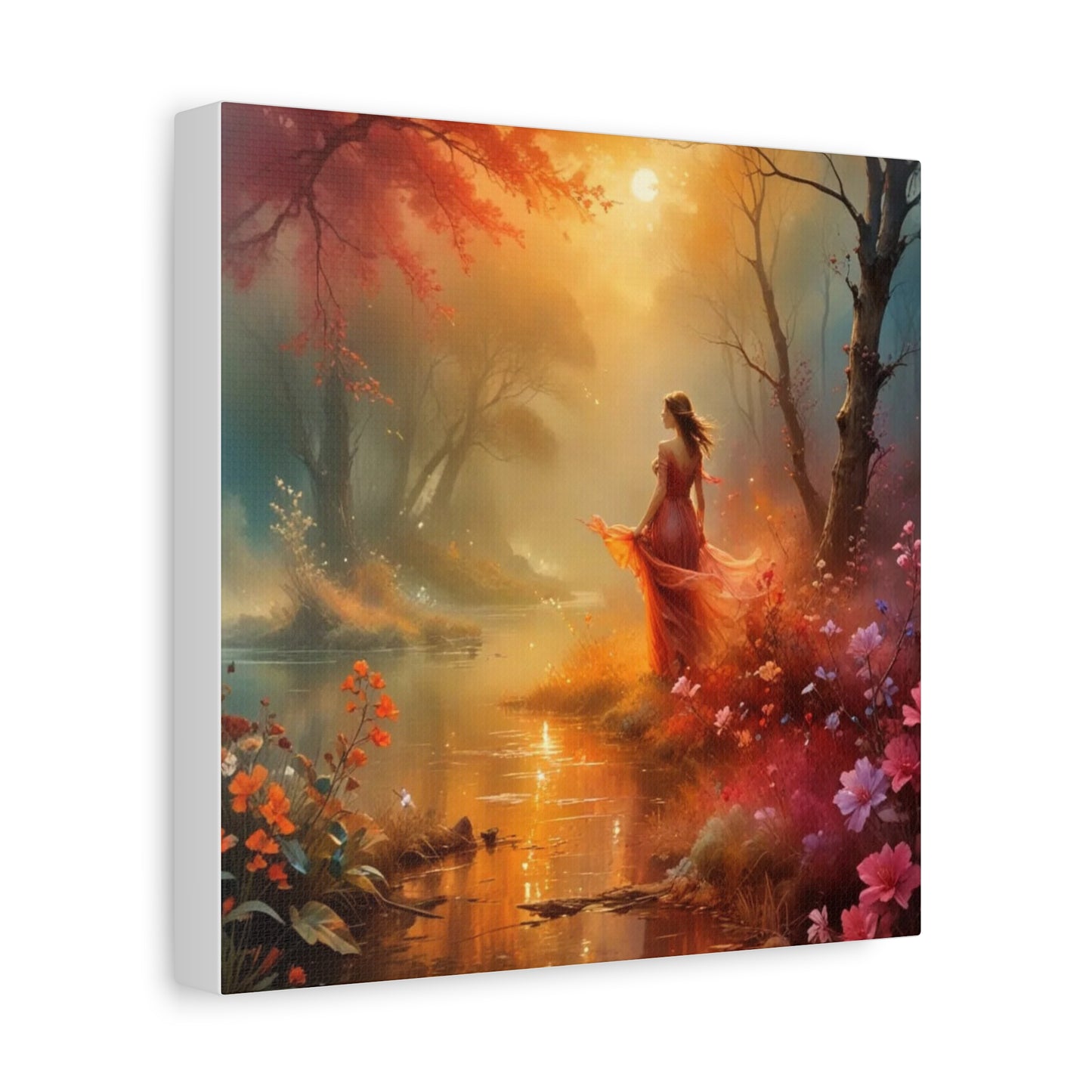 Canvas Print -Shimmer in the Morning Wall Art