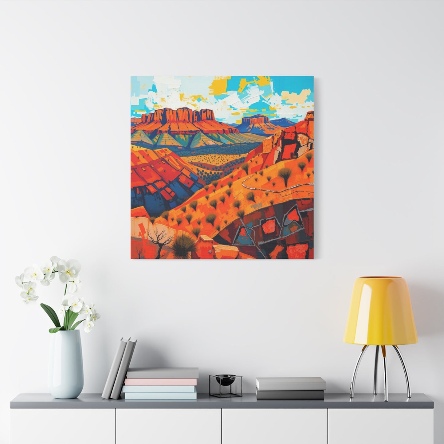 Canvas Wall Art - Abstract 2 Black Hills Scenic