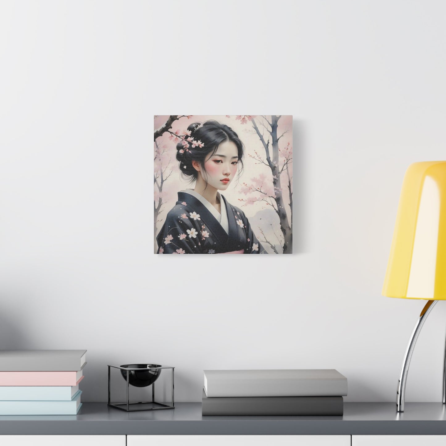 Beautiful Woman Asian Abstract Art