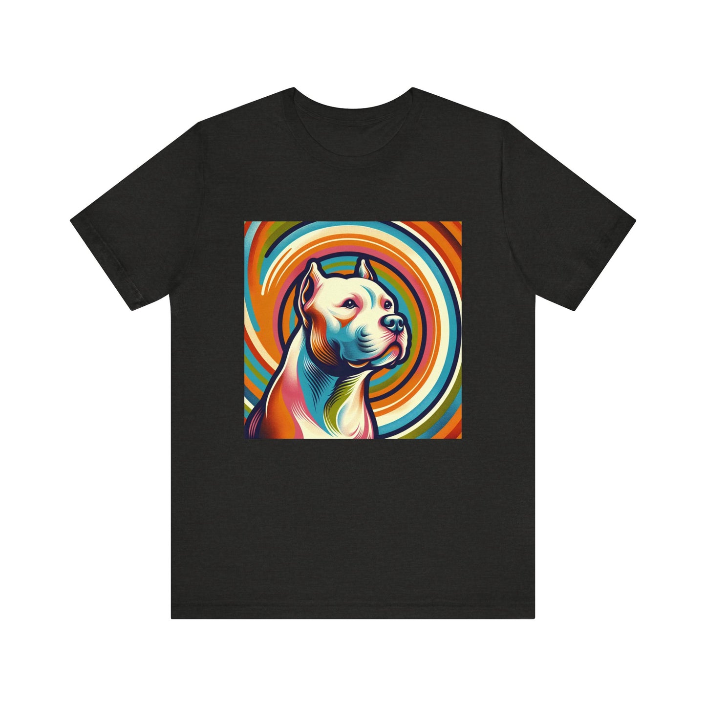 Retro Colorful Pit Bull Tee - Unisex Shirt