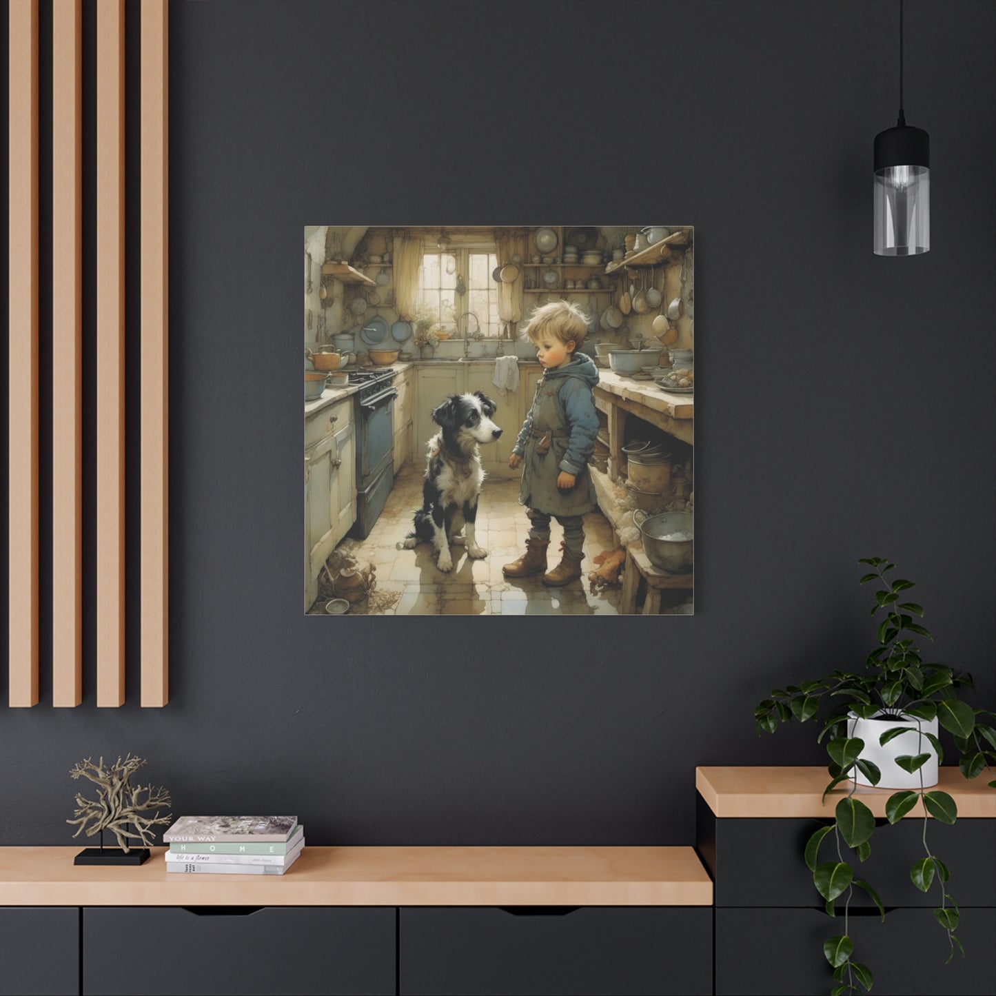 A Boy and His Dog Art