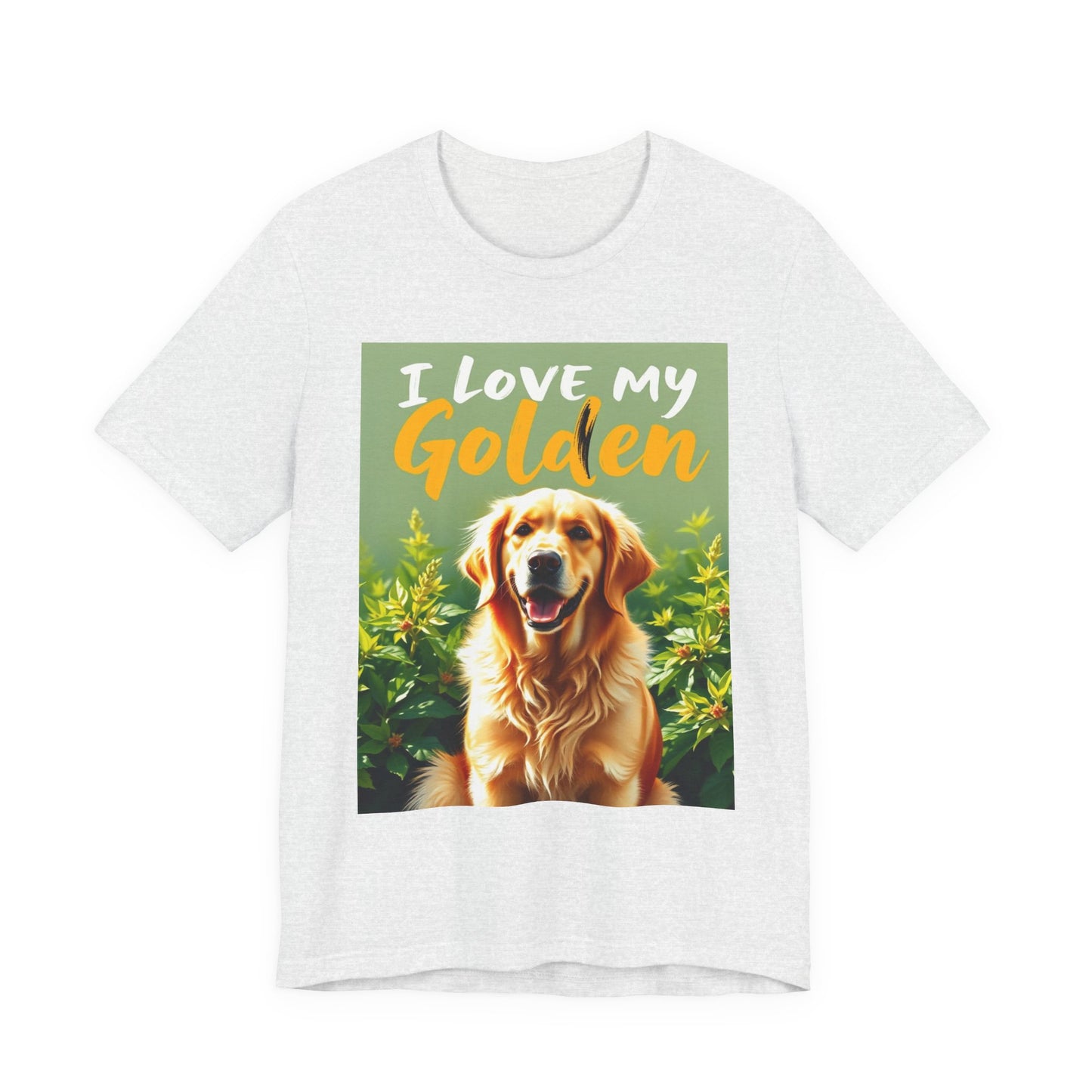 I Love My Golden T-Shirt 2
