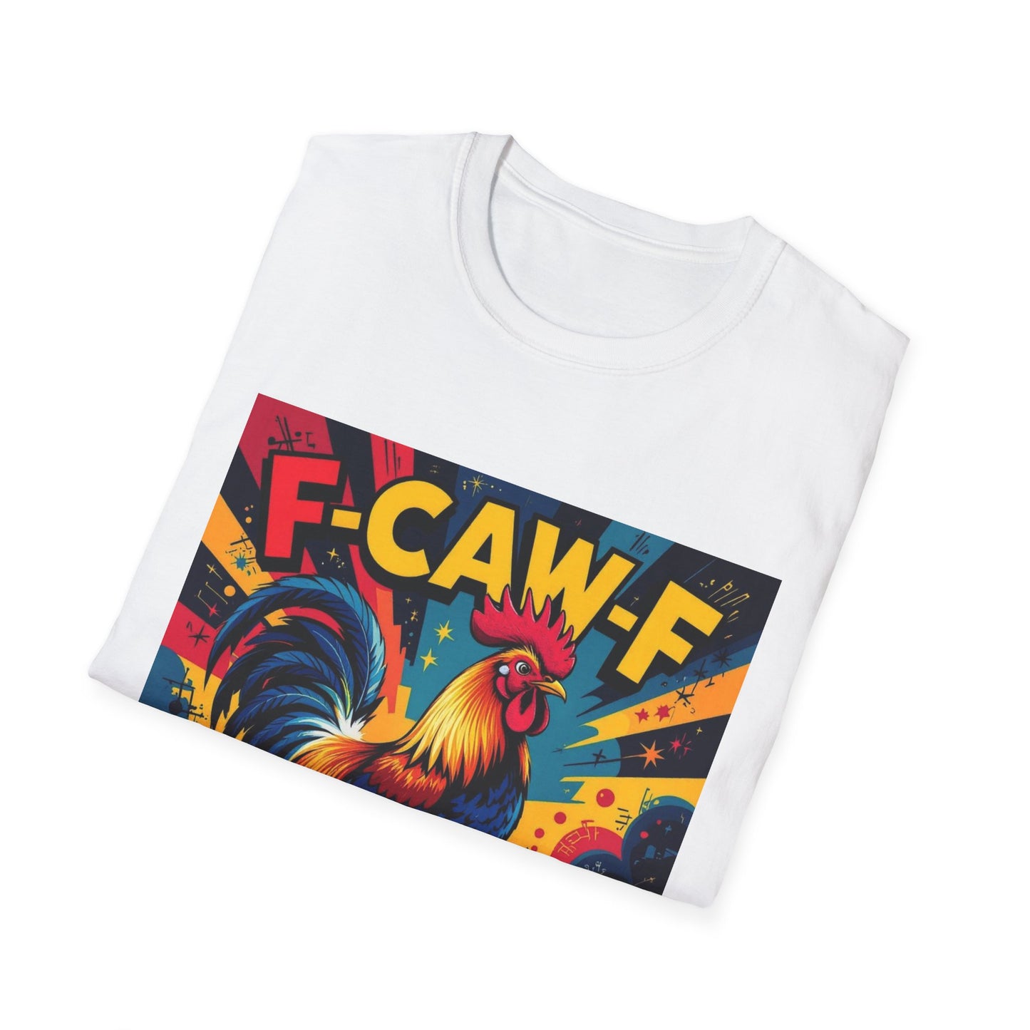 F-CAW-F Rooster Western Boho, Unisex T-Shirt,