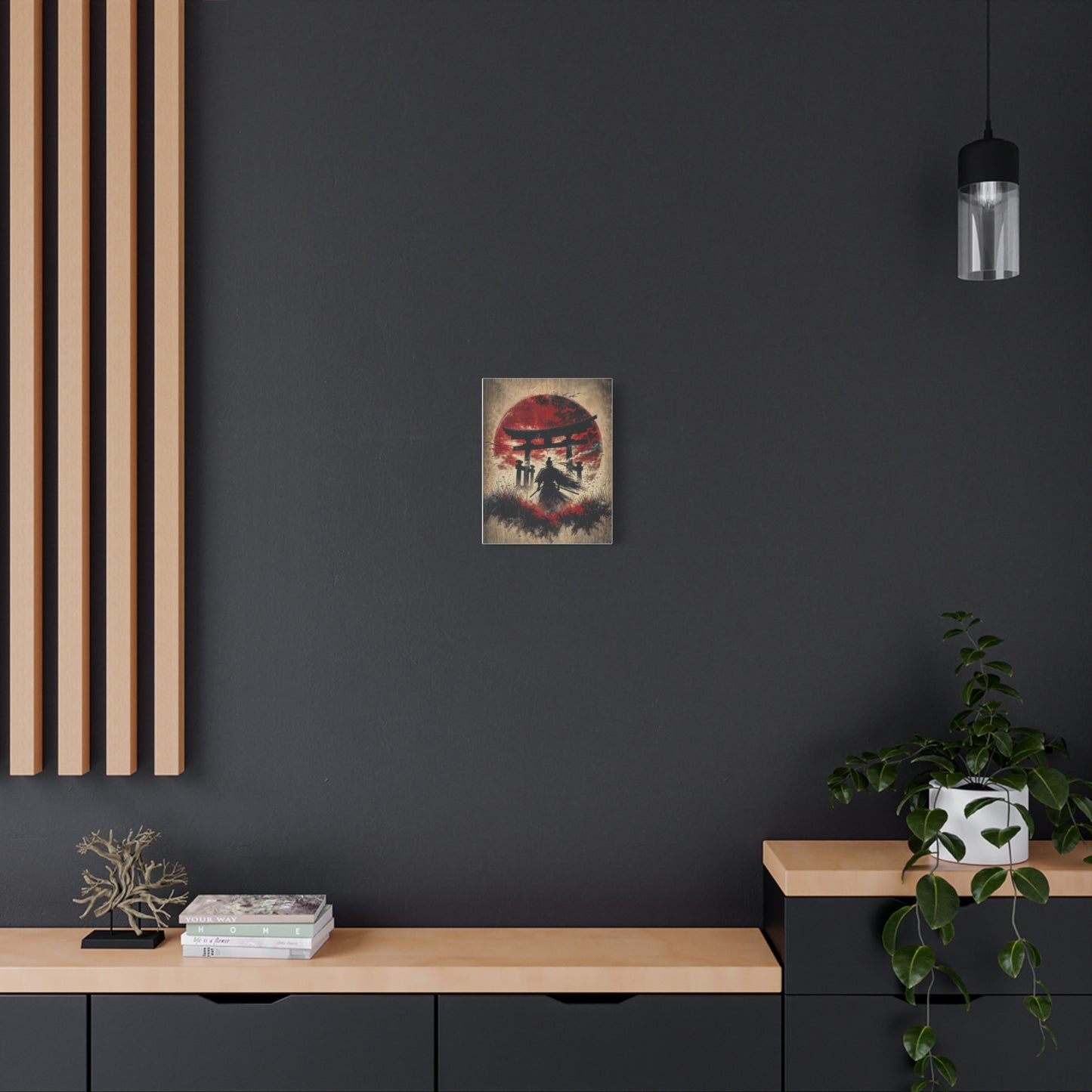 Samurai Asian Abstract Art