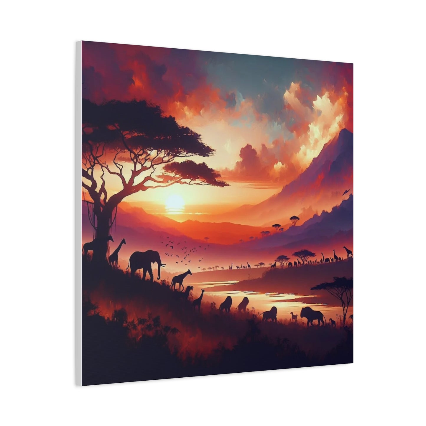 African Wilderness Canvas Art
