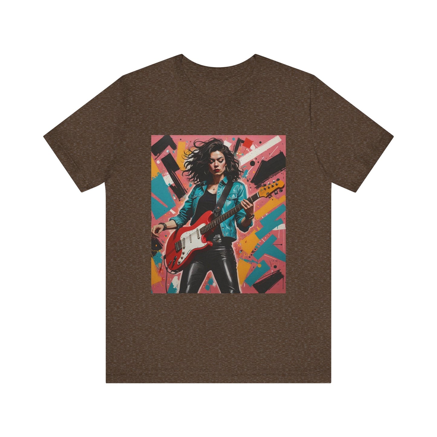 Female Rocker Abstract T-Shirt 3