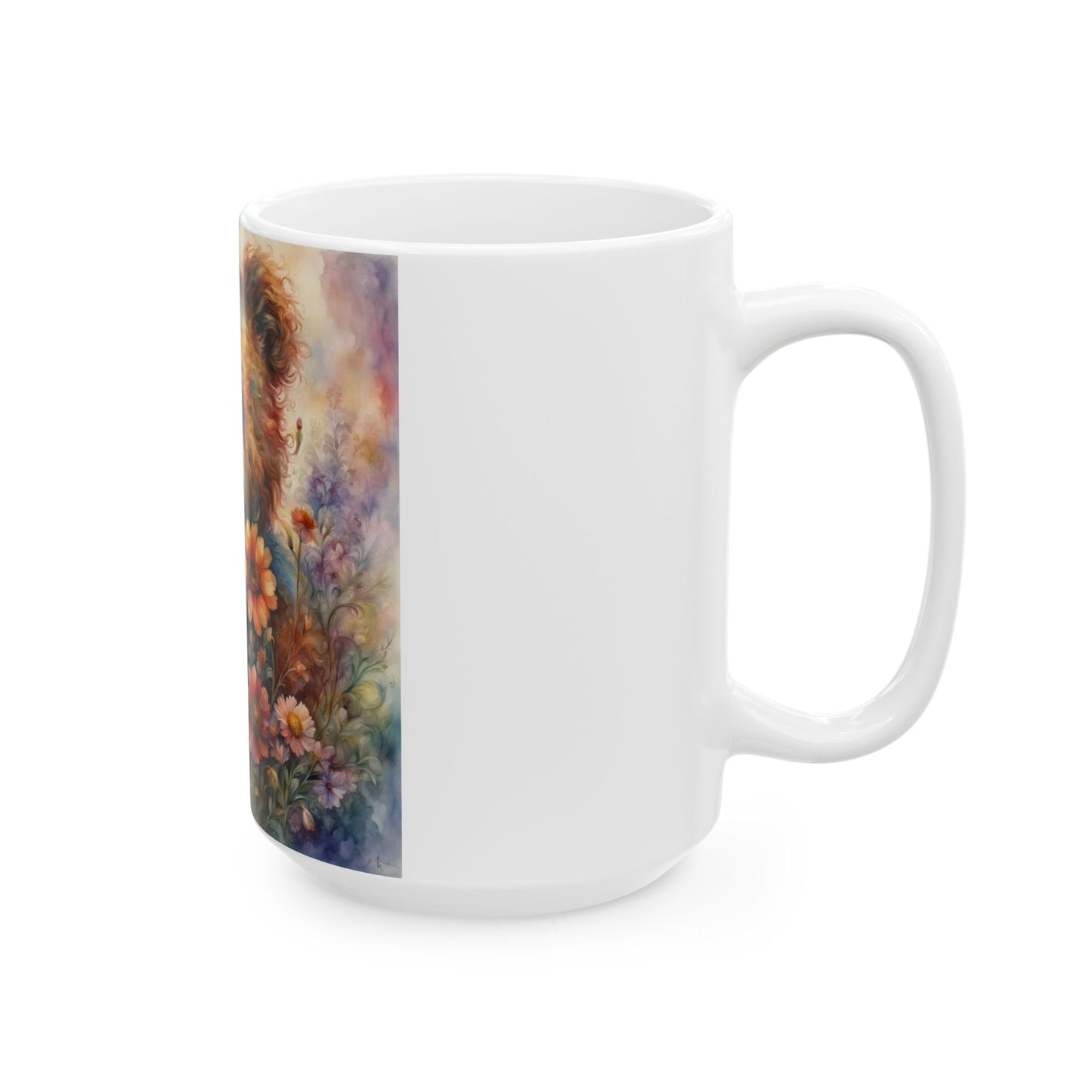Teddy Bear Ceramic Mug (11oz, 15oz)