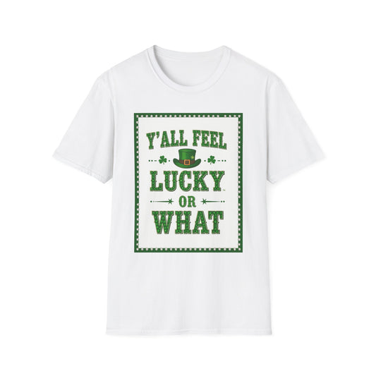 Ya'll feel Lucky Western Boho, Unisex T-Shirt,