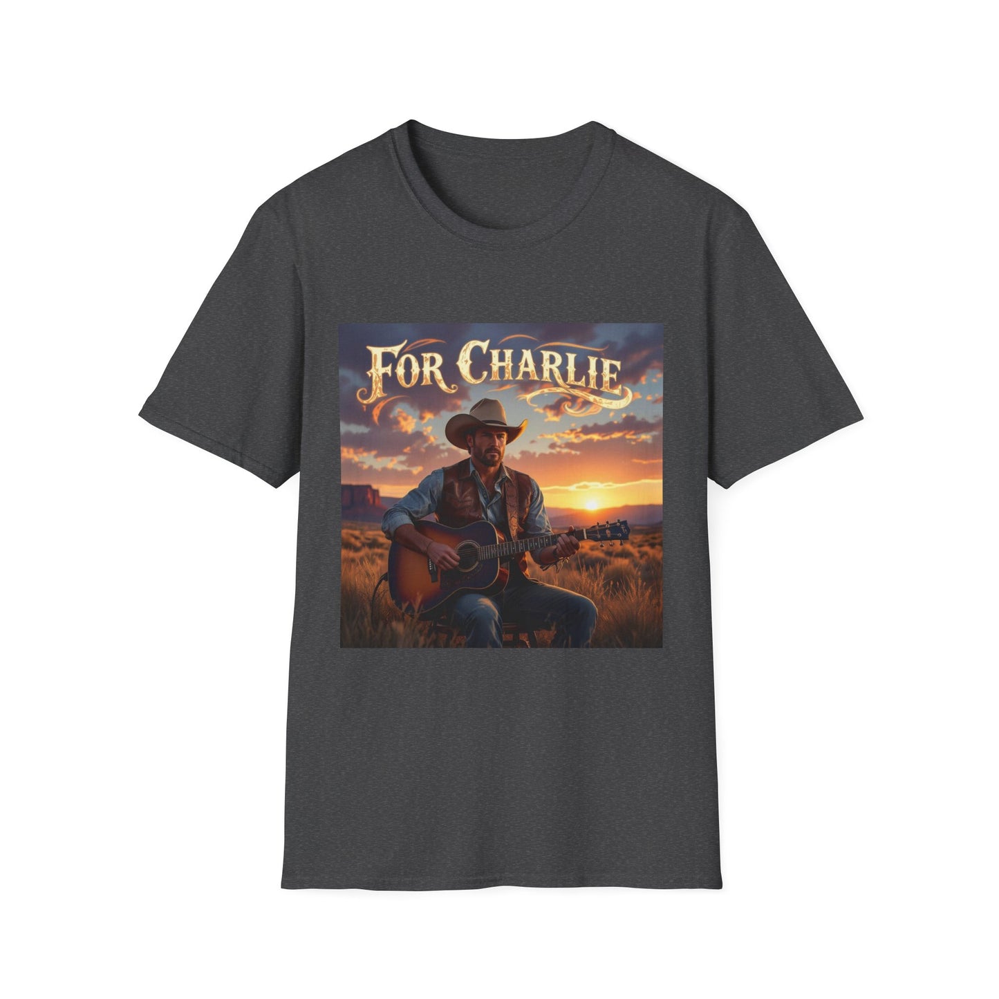For Charlie Western Boho, Unisex T-Shirt,