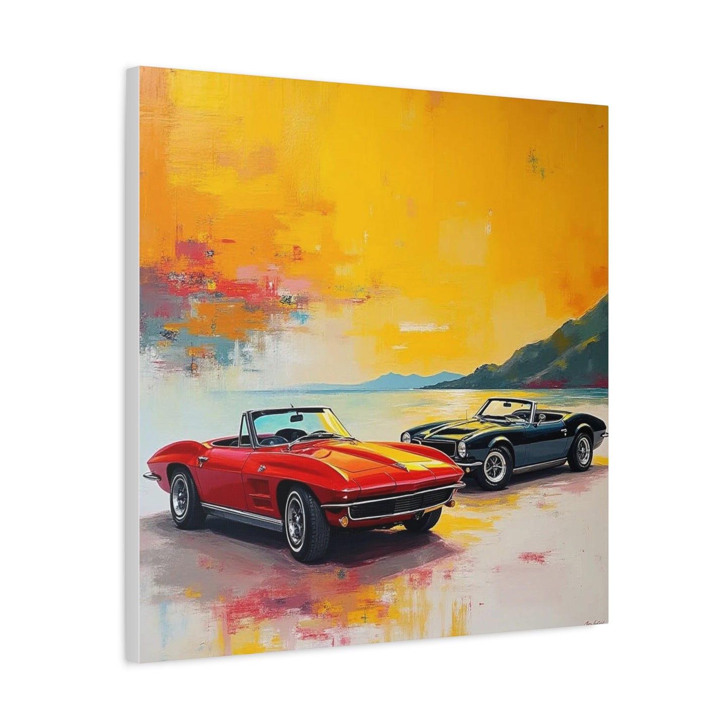 Corvette Abstract Art