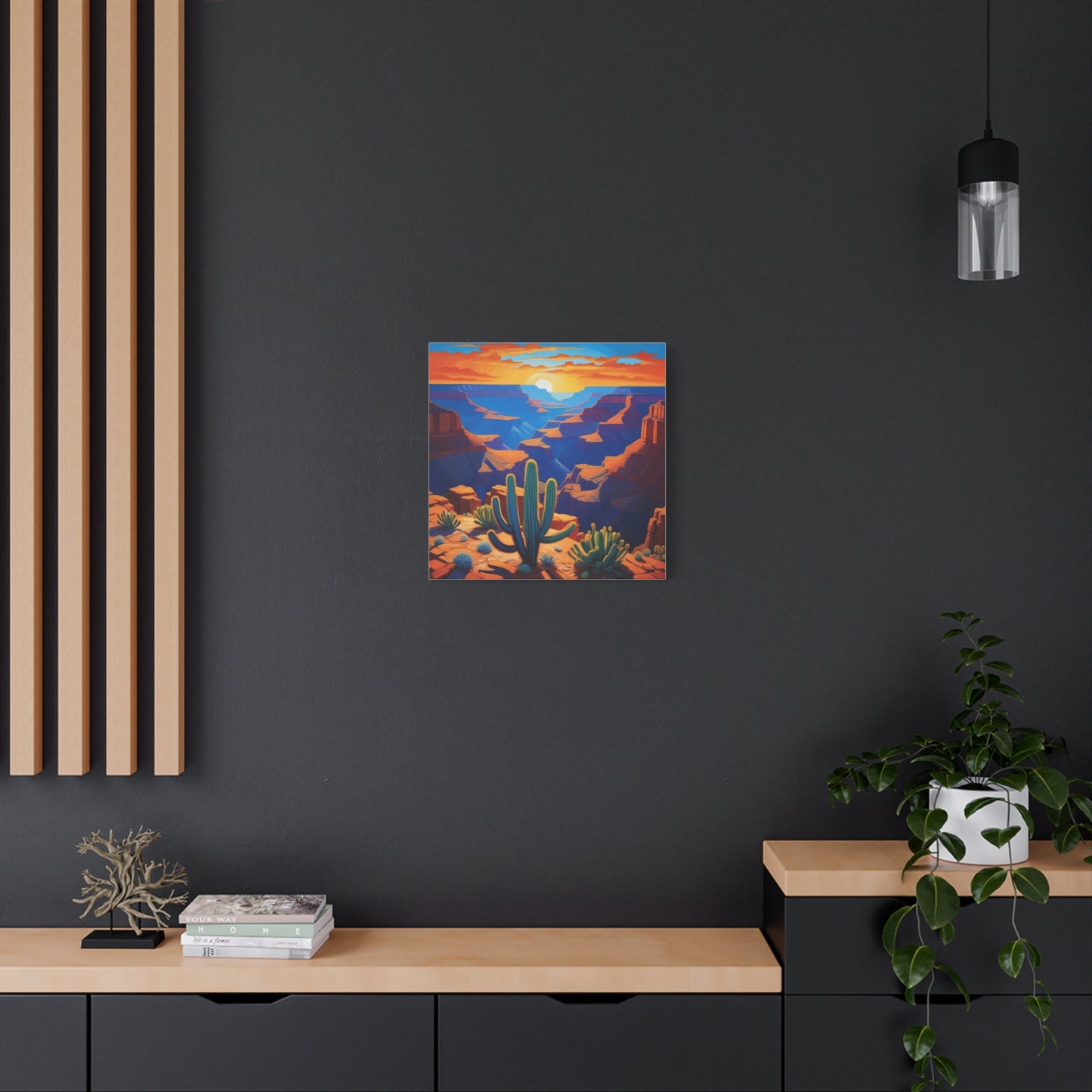 Canvas Print - Grand Canyon Abstract Art 4