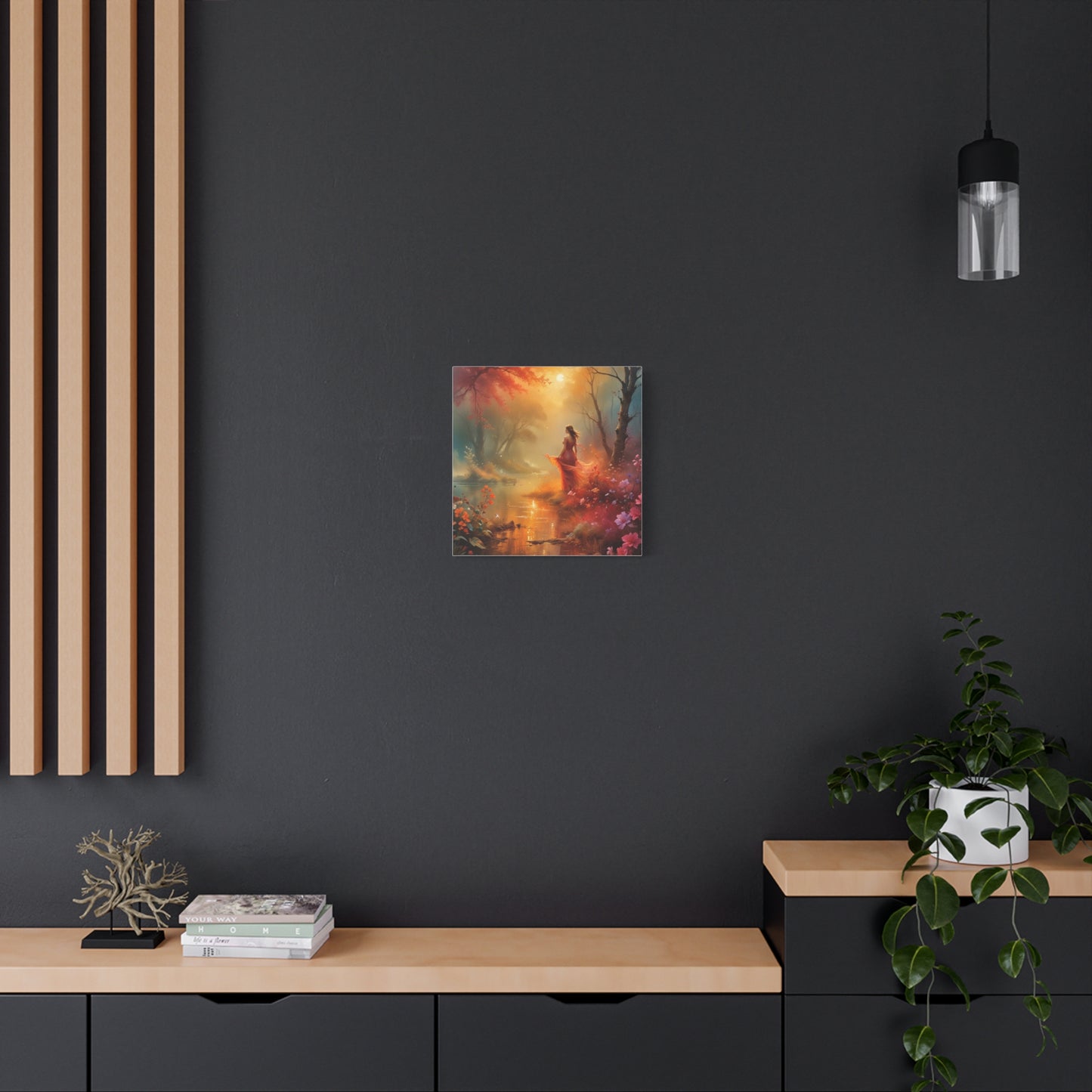 Canvas Print -Shimmer in the Morning Wall Art