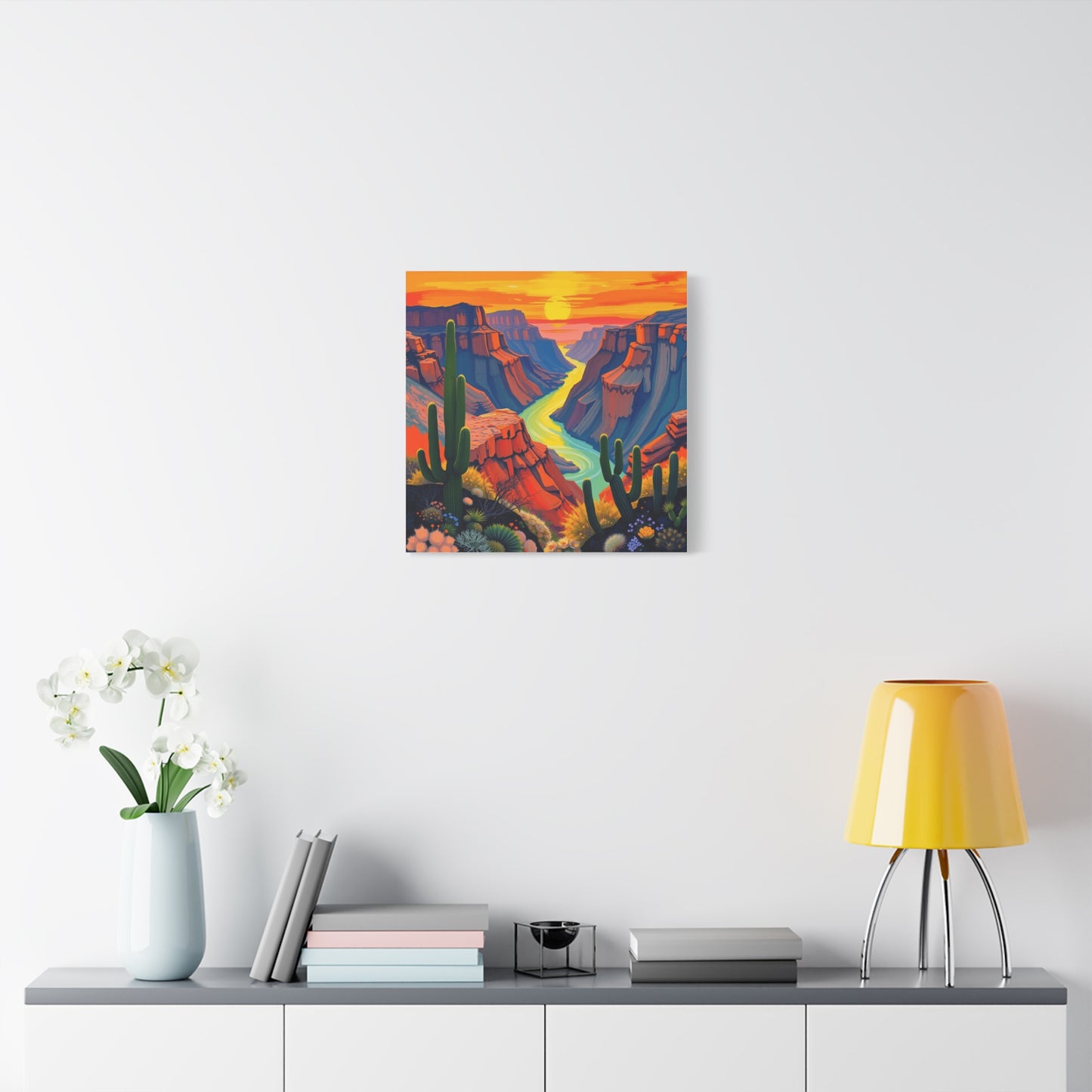 Canvas Print - Grand Canyon Abstract Art 1