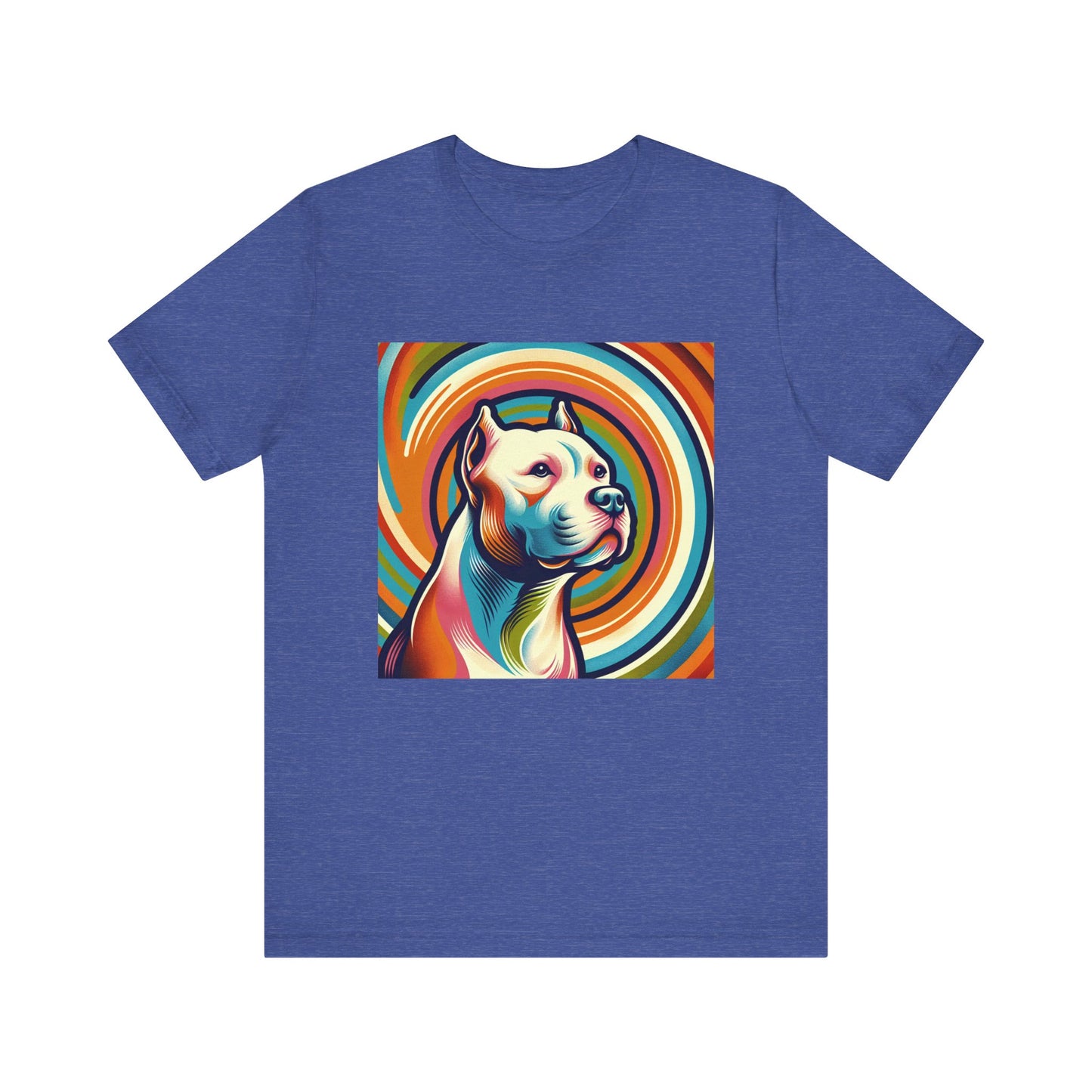 Retro Colorful Pit Bull Tee - Unisex Shirt
