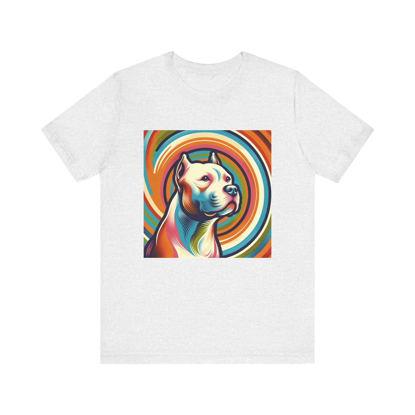Retro Colorful Pit Bull Tee - Unisex Shirt
