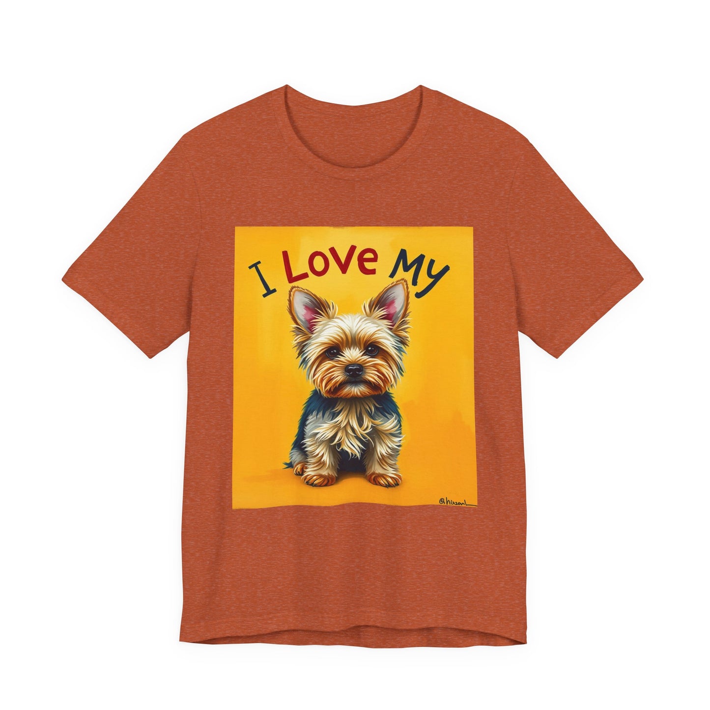 I Love my Yorkie T-Shirt