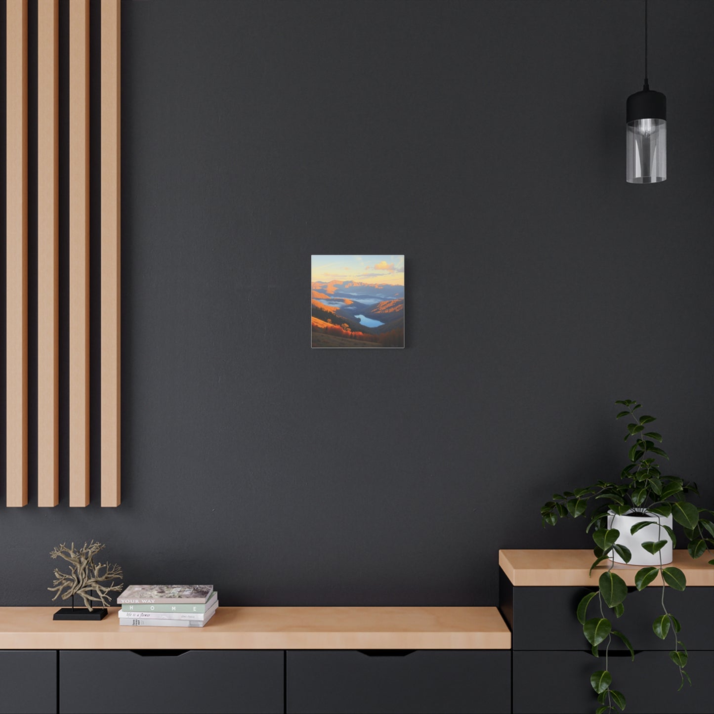 Canvas Print - The Ozark Mountain Lake Art