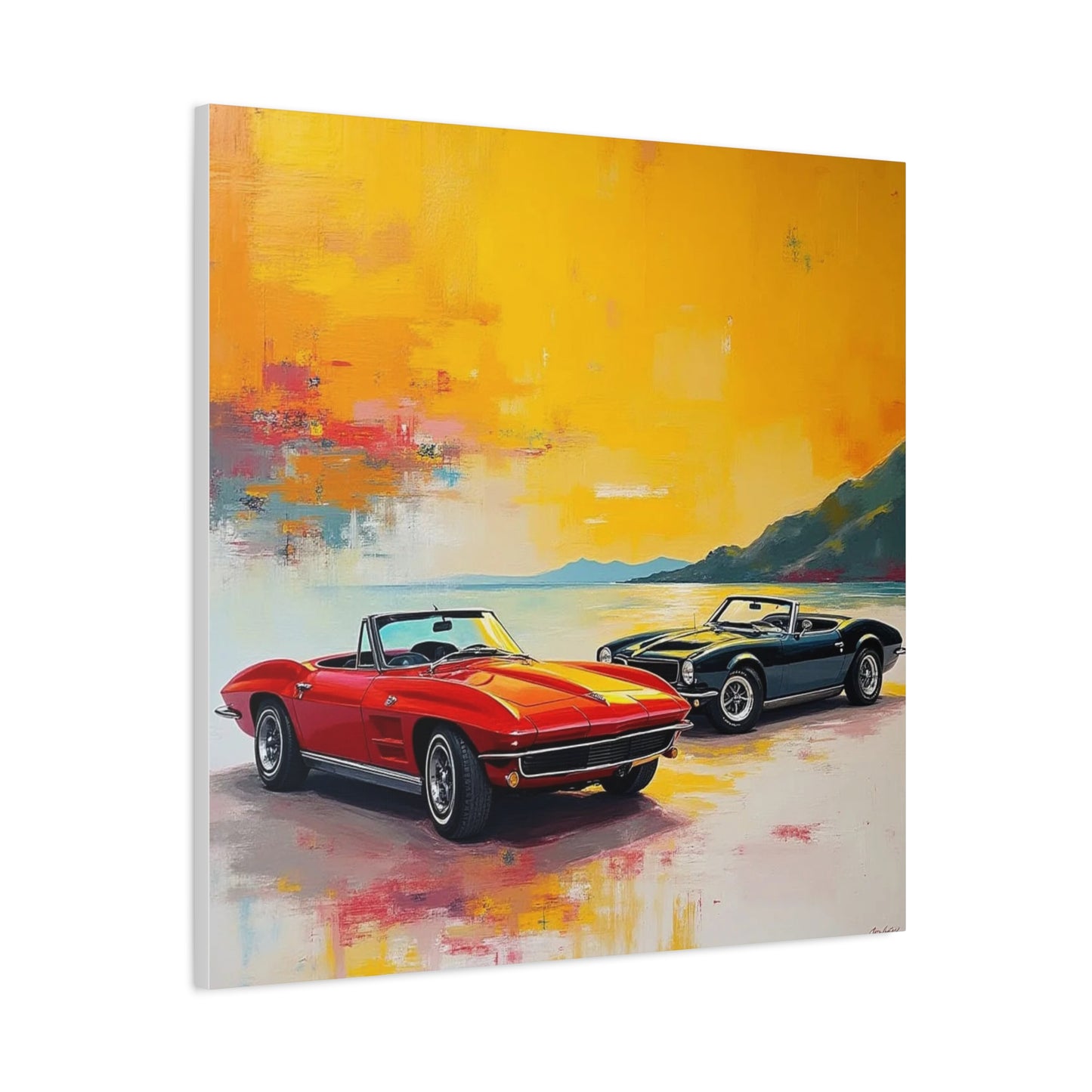 Corvette Abstract Art