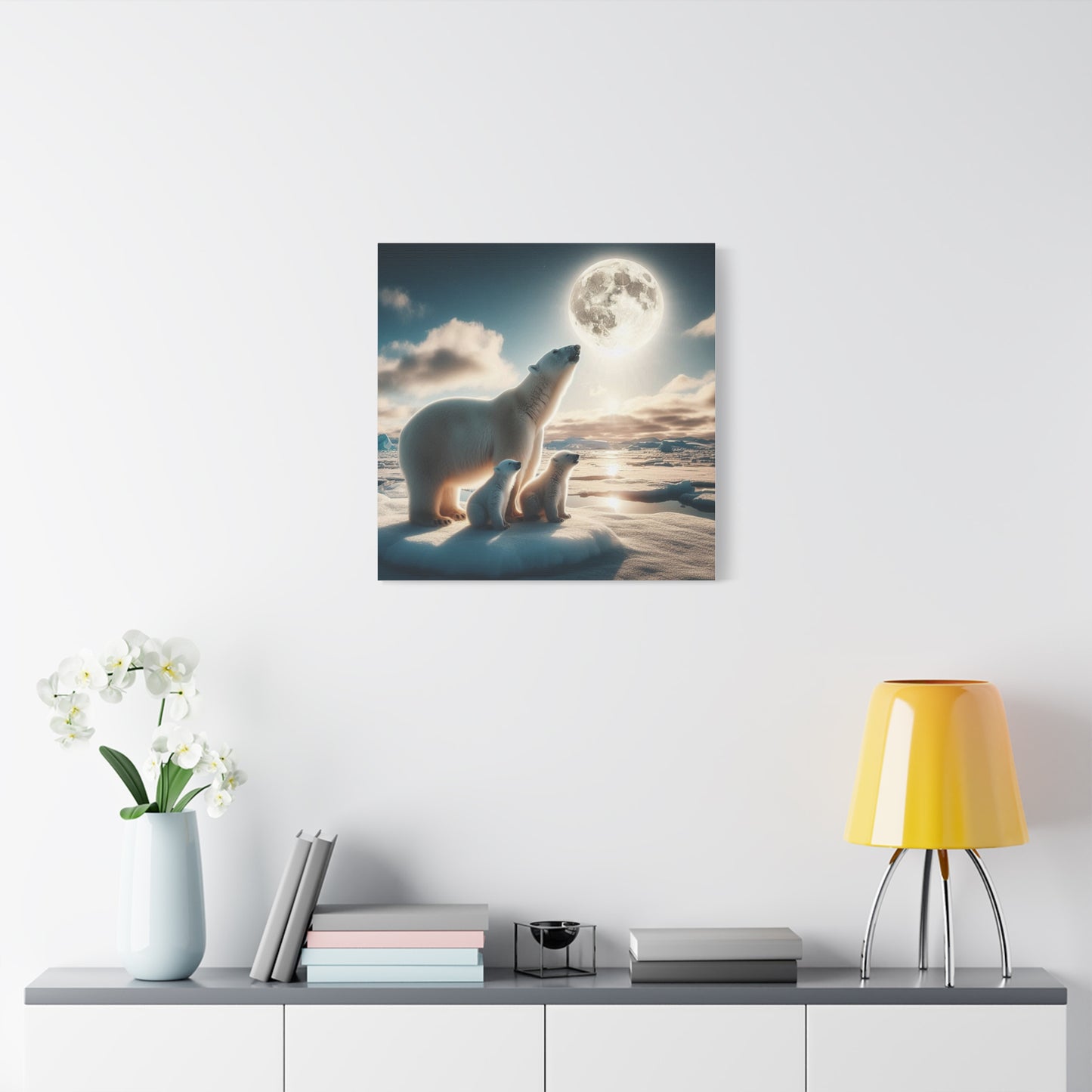Canvas Print - Polar Bears Wall Art