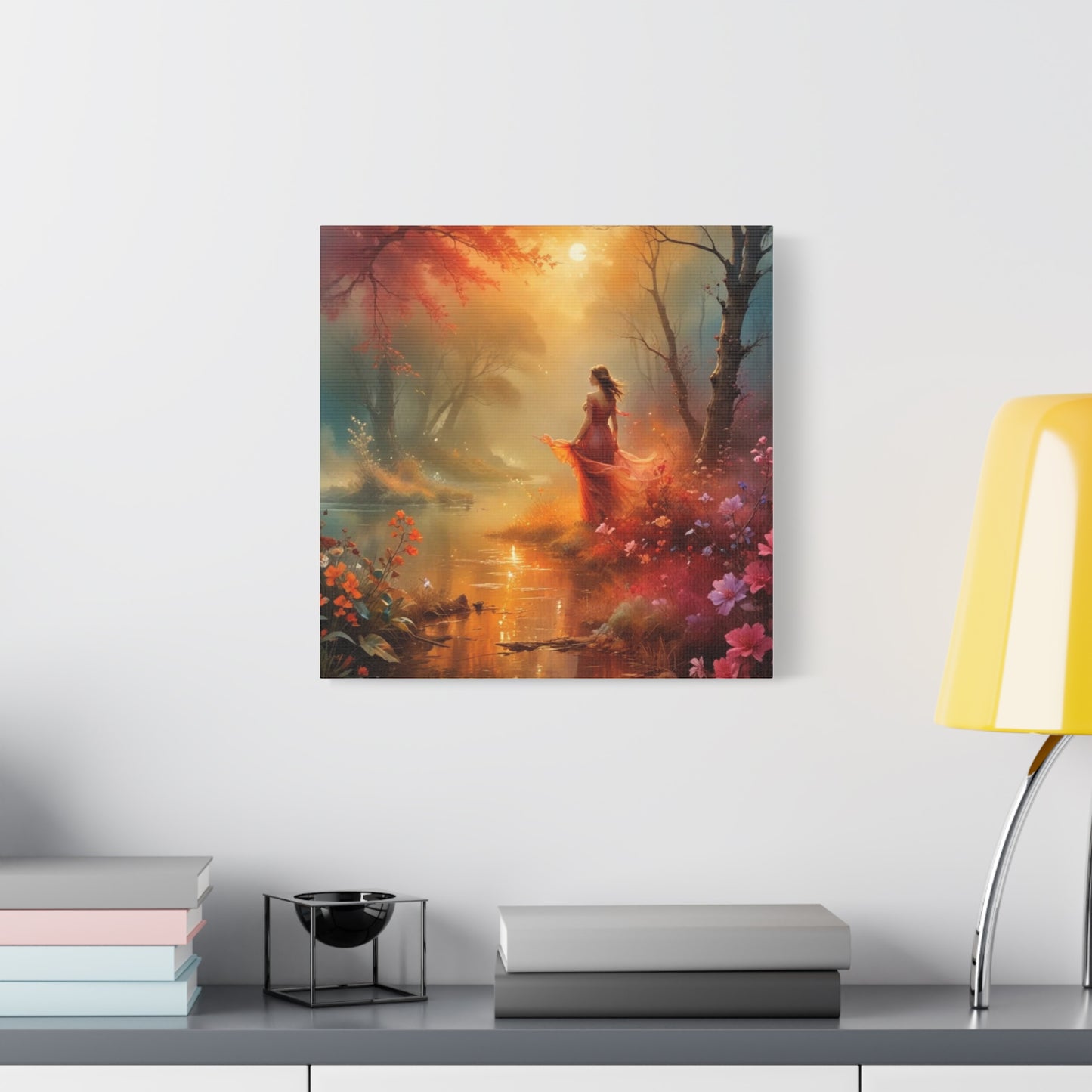 Canvas Print -Shimmer in the Morning Wall Art