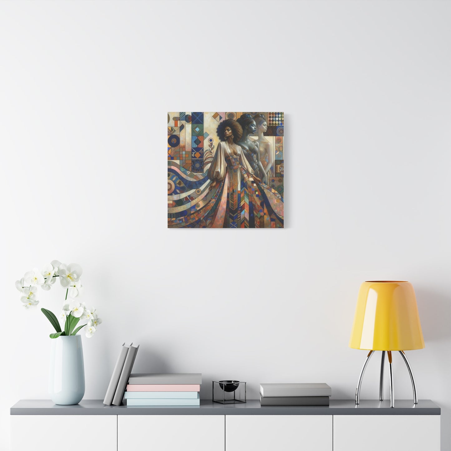 Beautiful Black Woman Canvas Art