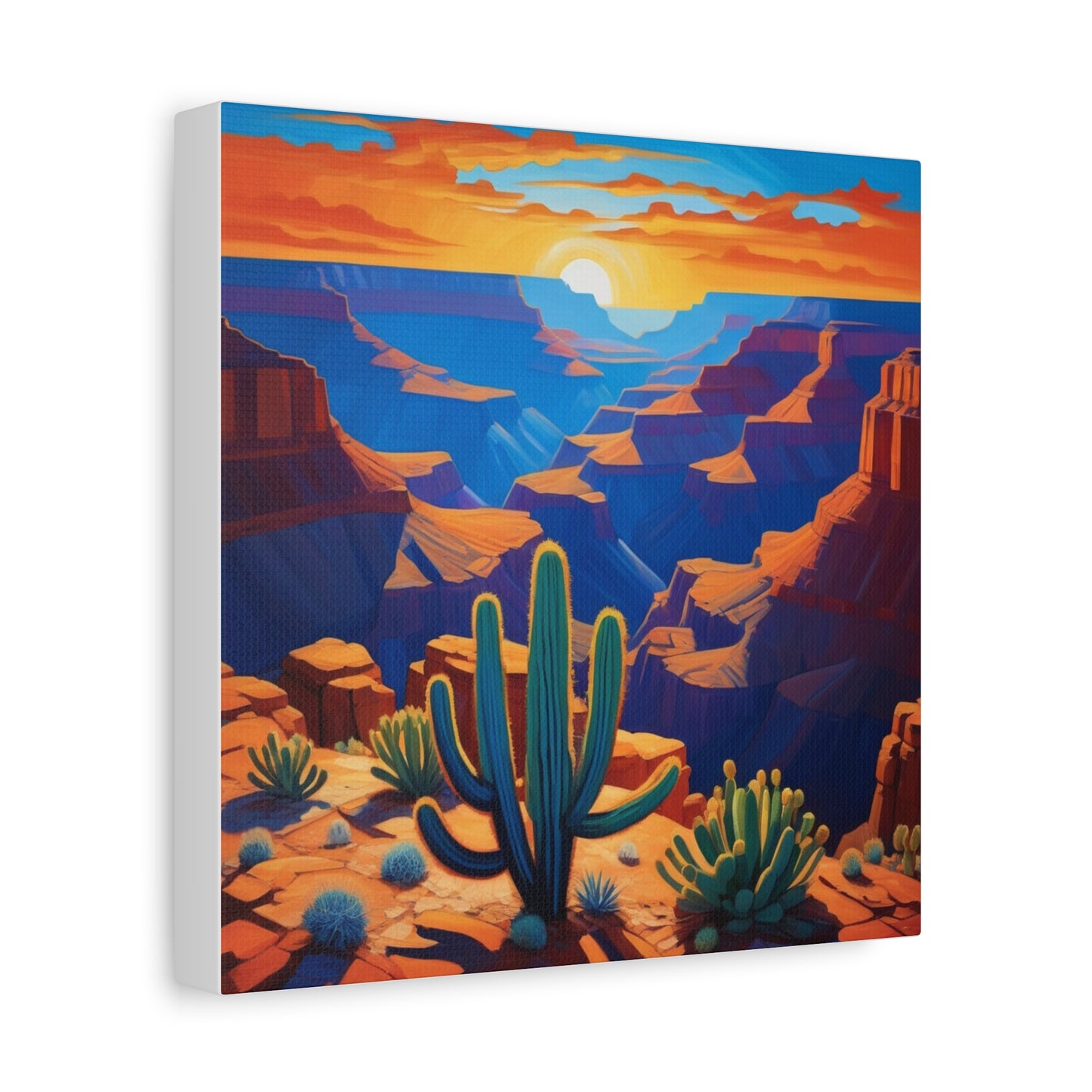 Canvas Print - Grand Canyon Abstract Art 4