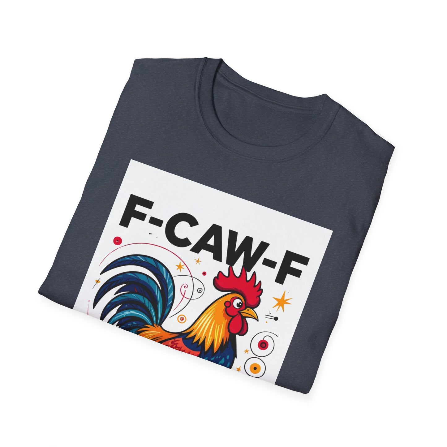 F-CAW-F Rooster Western Boho, Unisex T-Shirt,