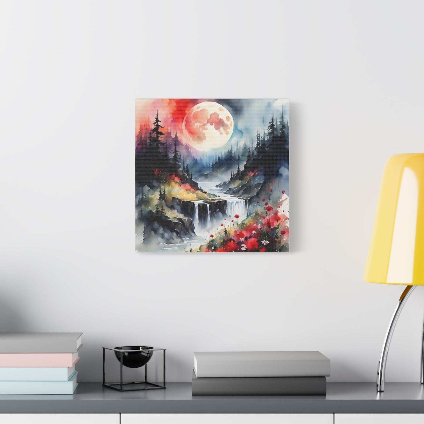 Large Moon Asian Abstract Art