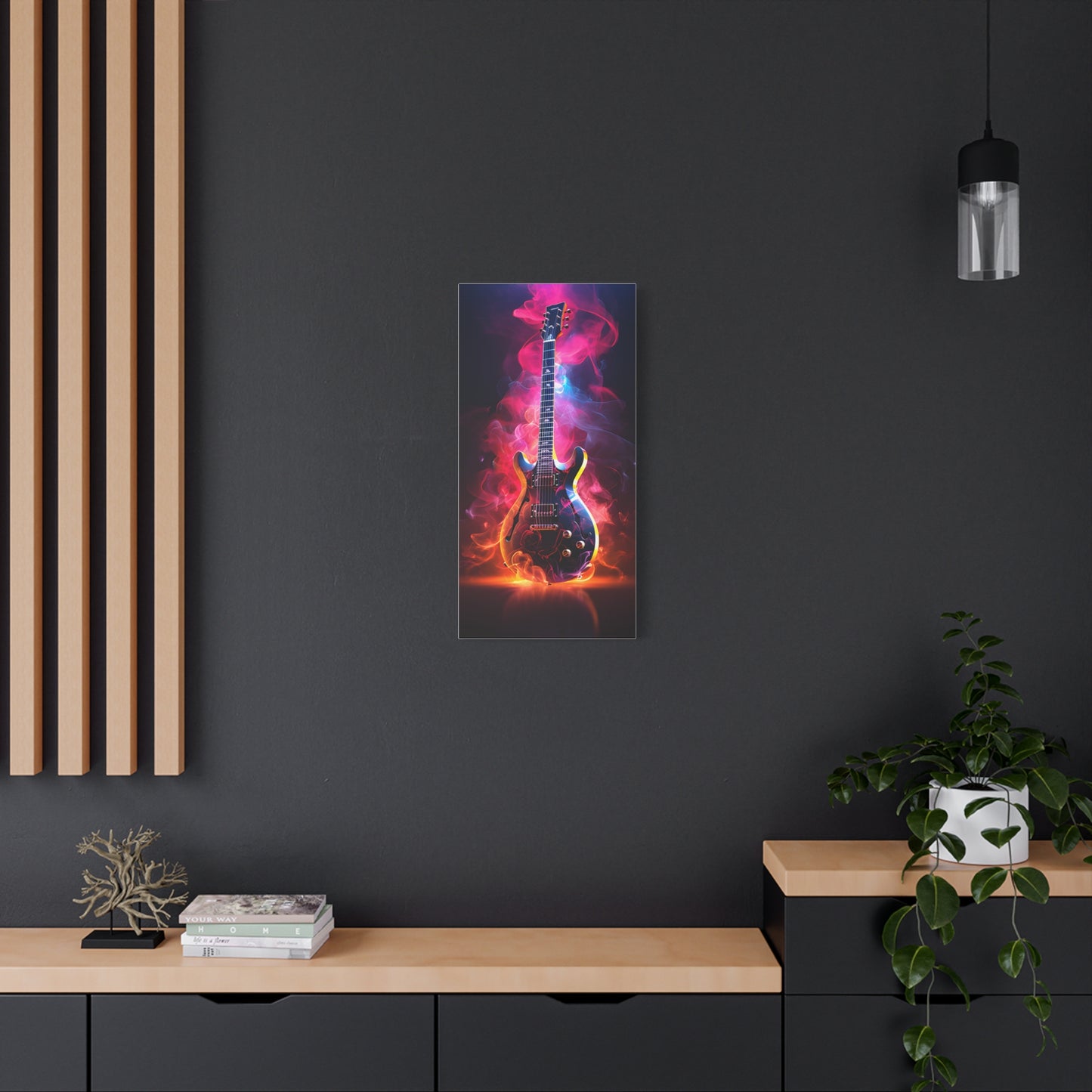 Canvas Print - Guitar Art 1