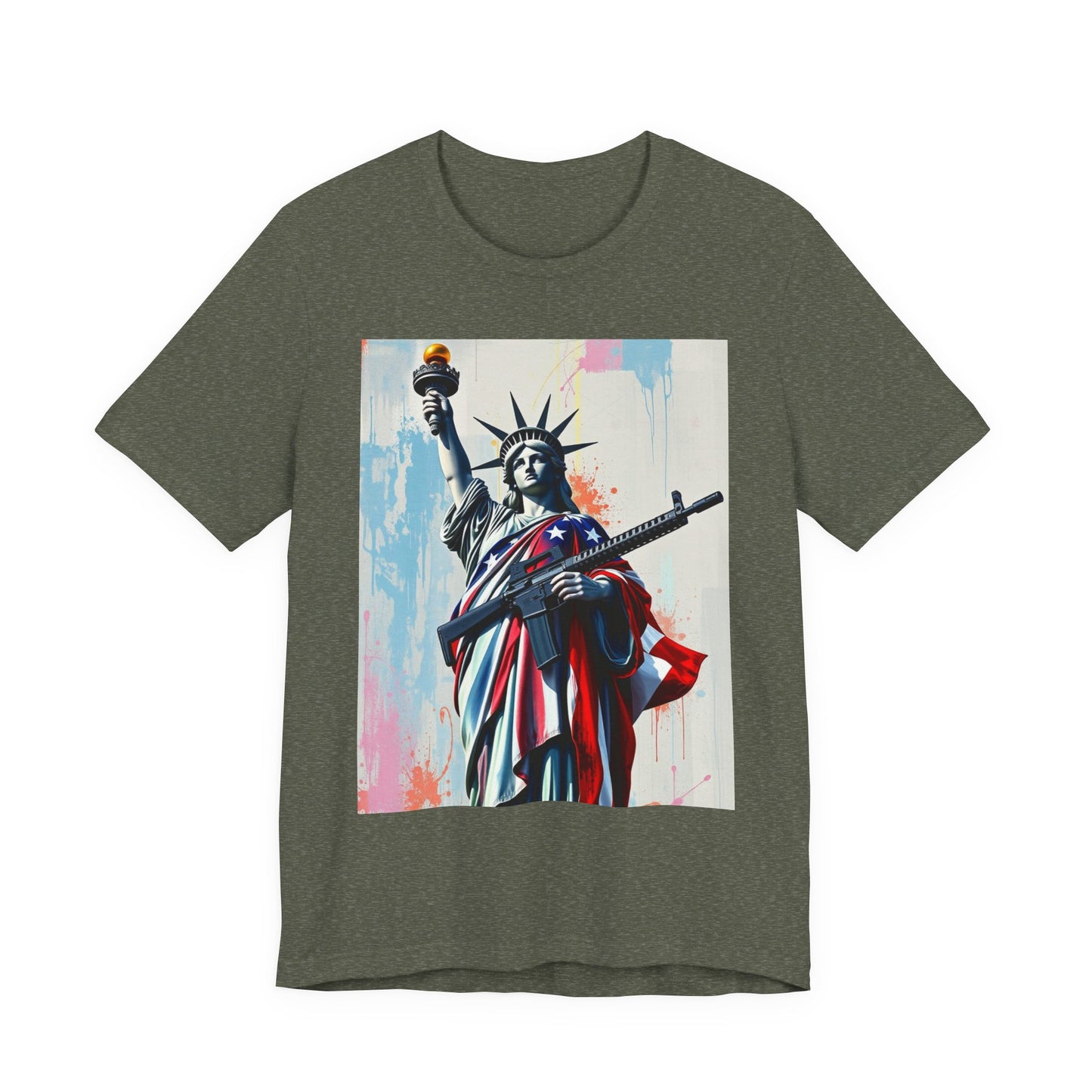 Lady Liberty Defend the 2nd T-Shirt