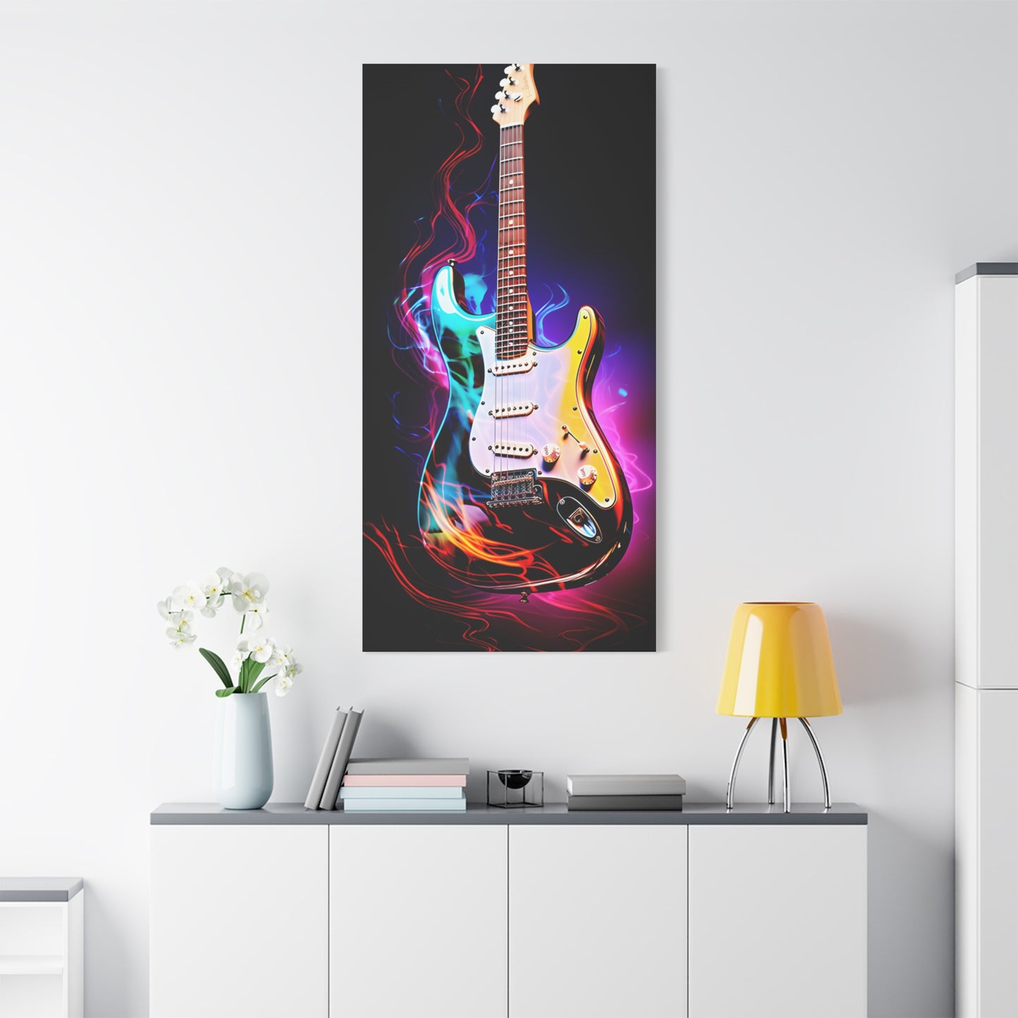 Canvas Print - Guitar Art 4