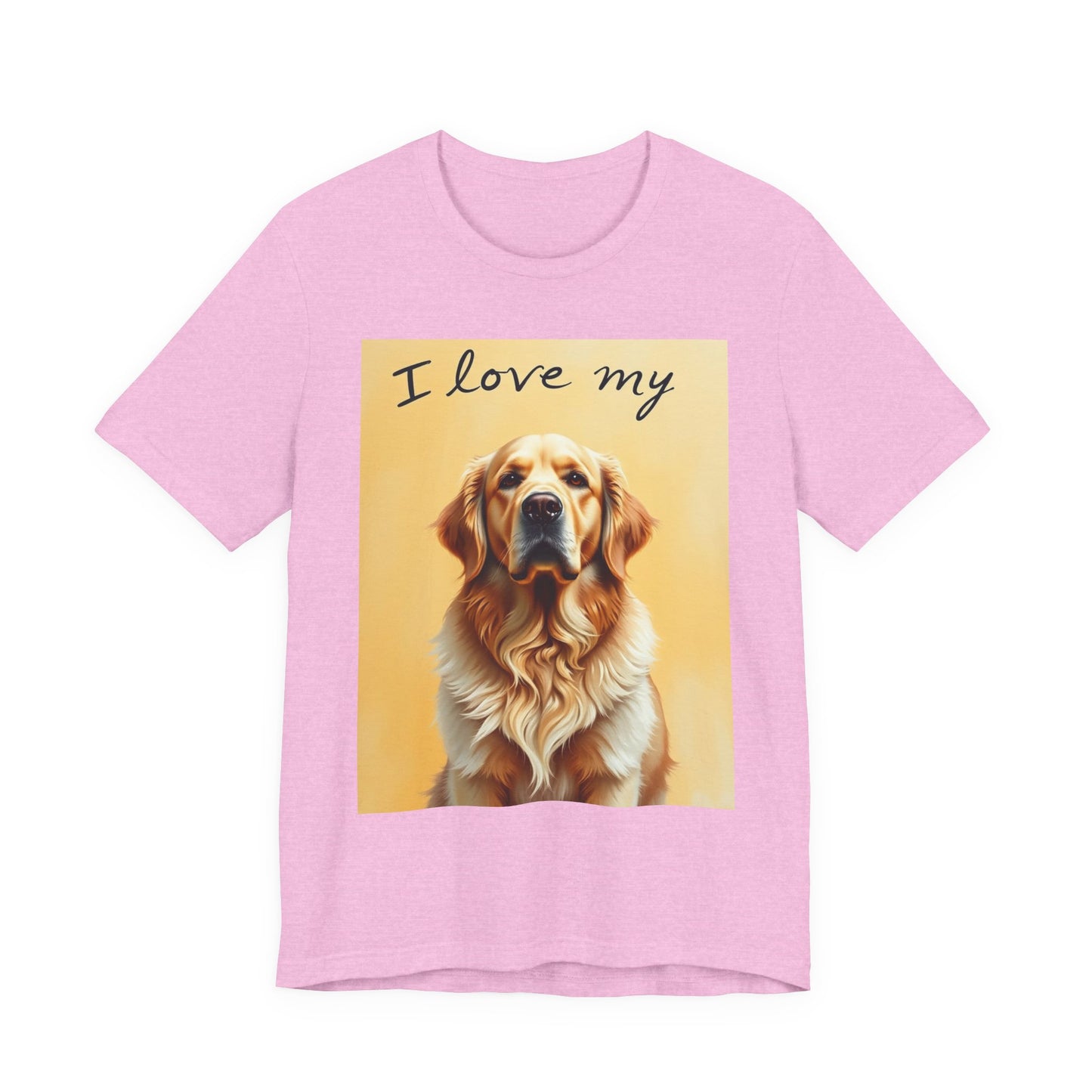 I Love My Golden T-Shirt 1
