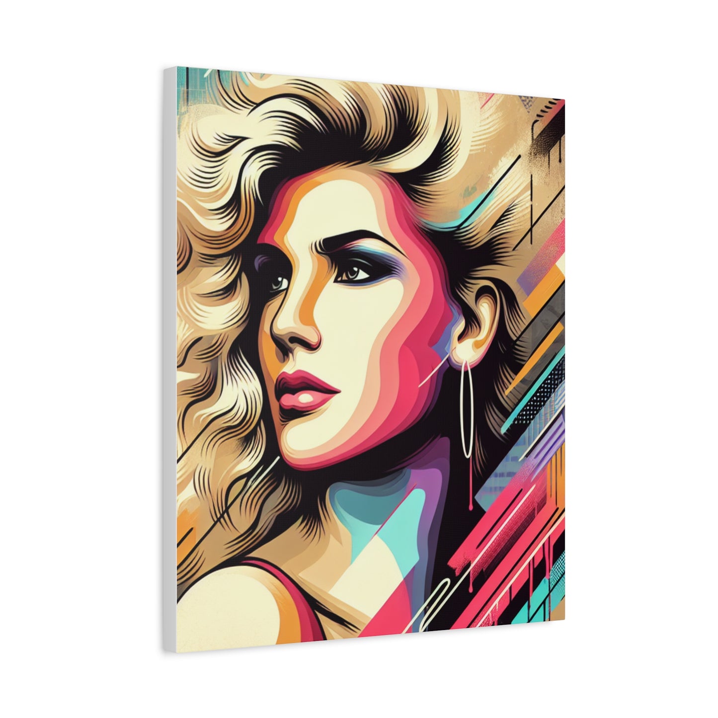 Pretty Woman Abstract Art