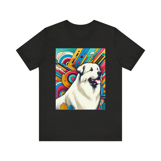 Retro Colorful Great PyreneesTee - Unisex Shirt