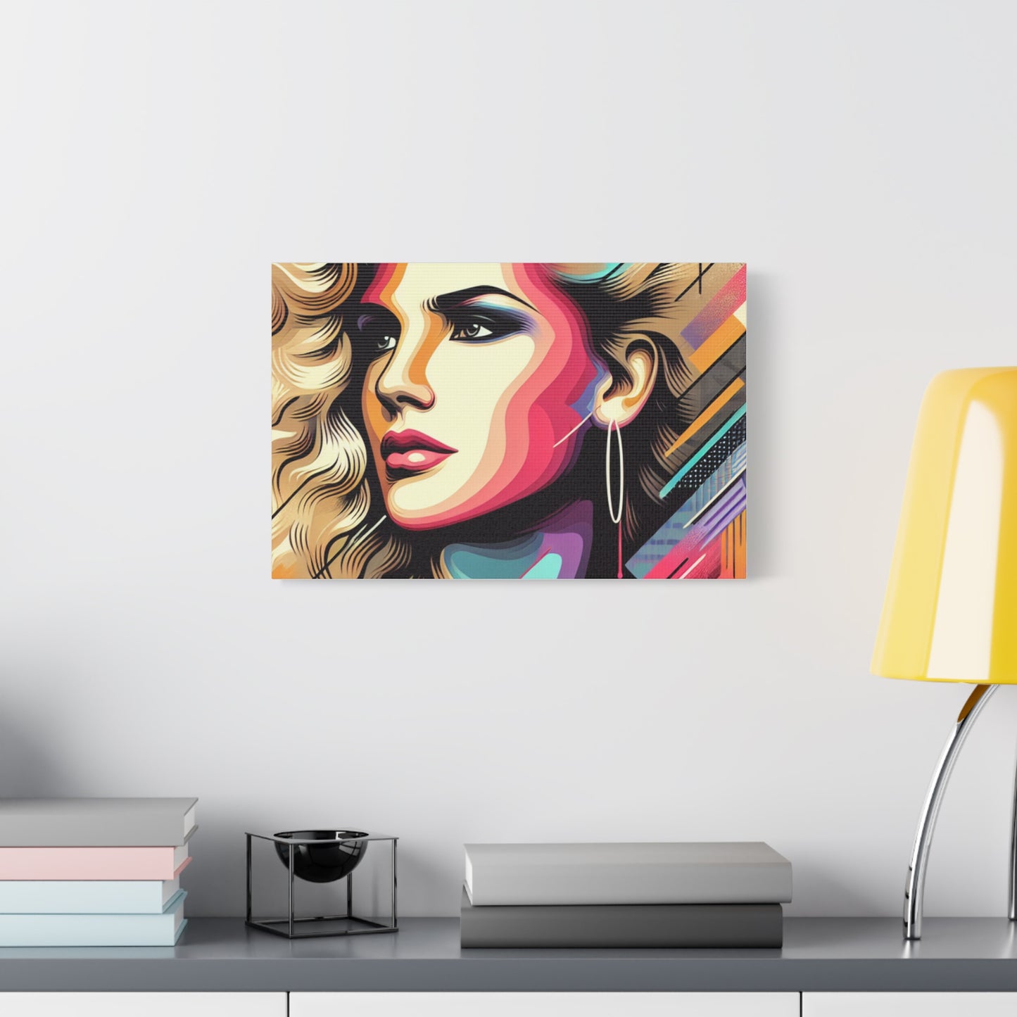 Pretty Woman Abstract Art