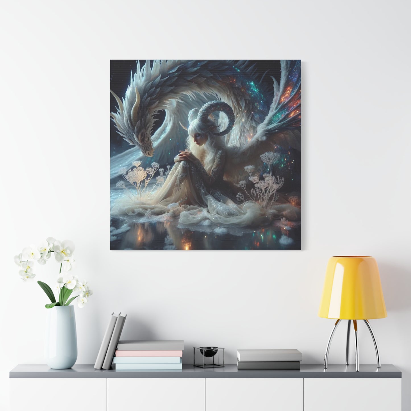 Canvas Print - The Dragon Queen Art