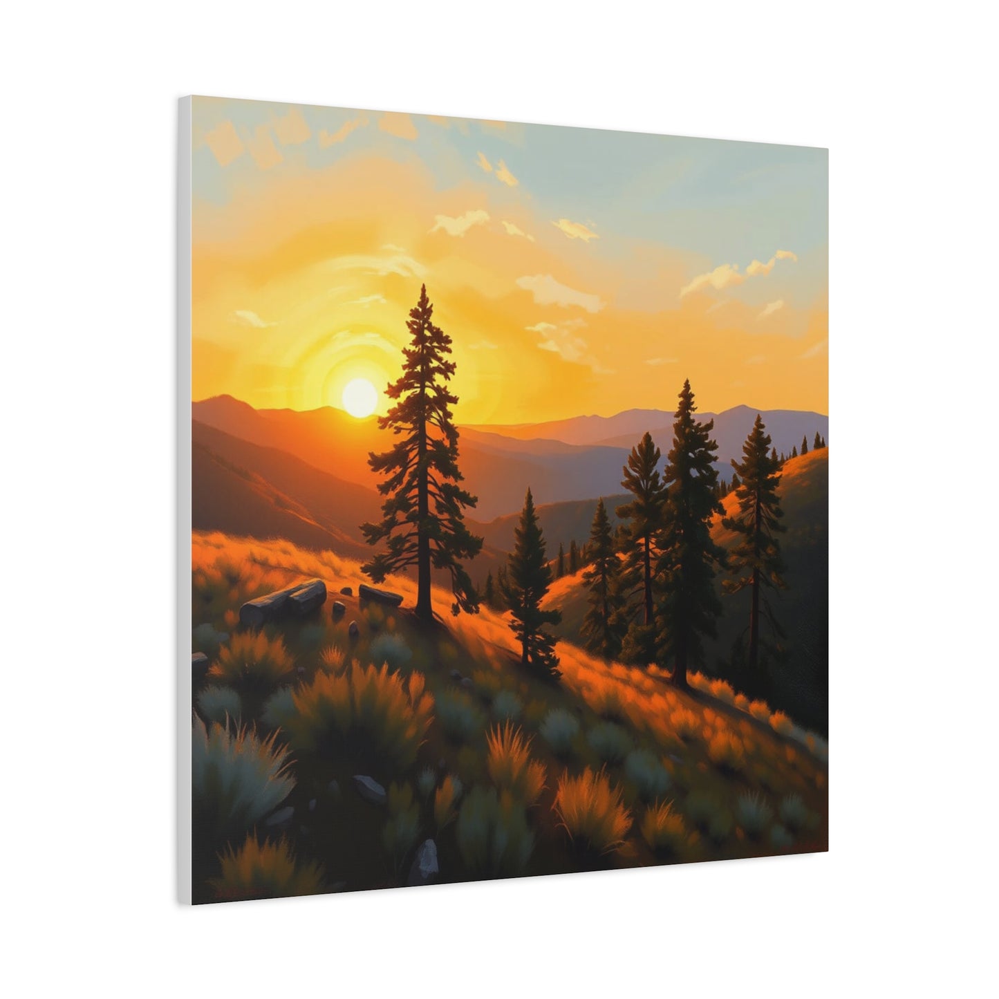 Canvas Wall Art - Black Hills Scenic