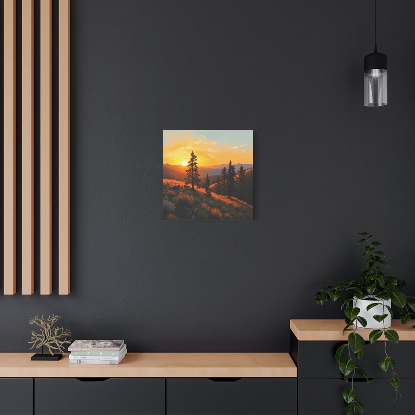 Canvas Wall Art - Black Hills Scenic