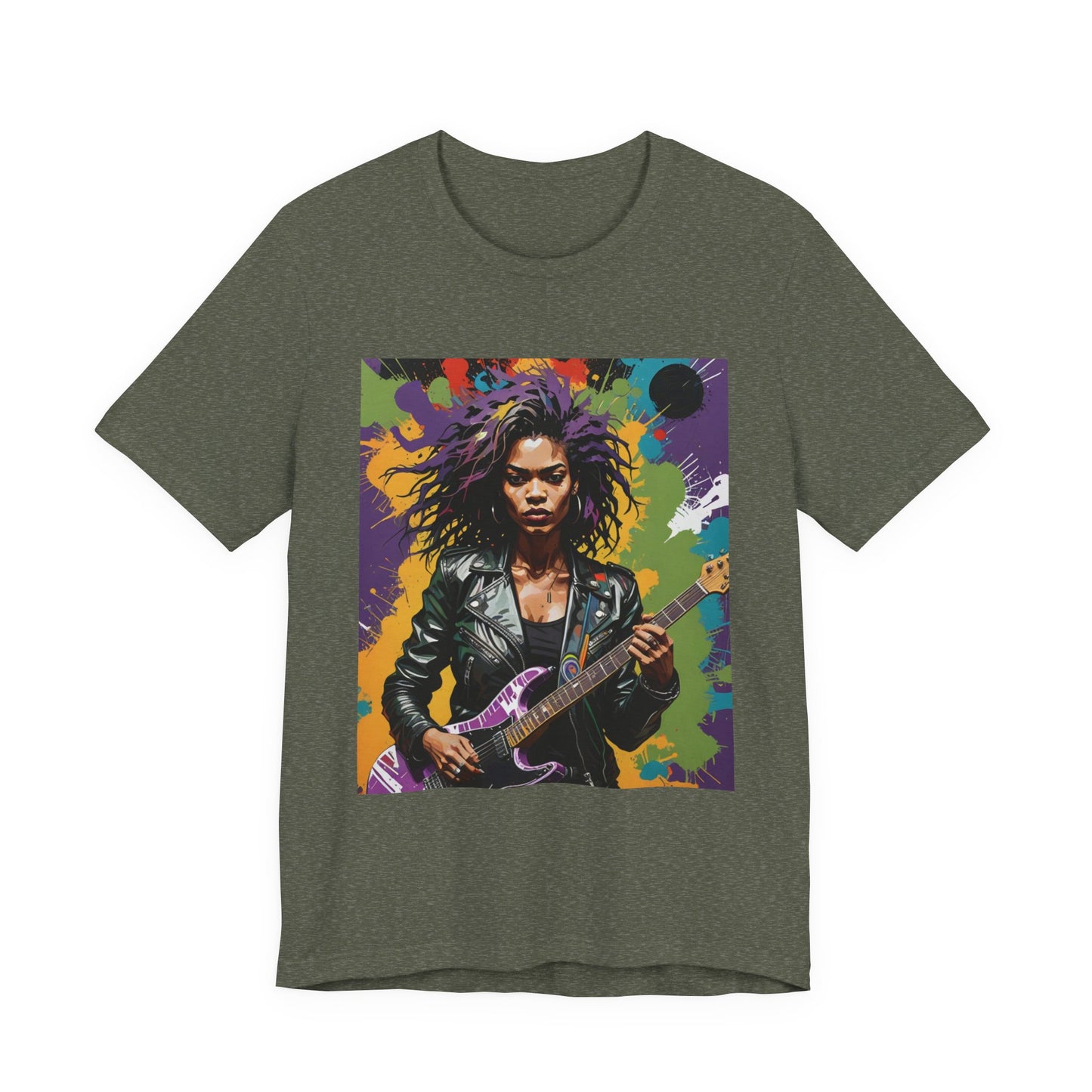 Female Rocker Abstract T-Shirt 2