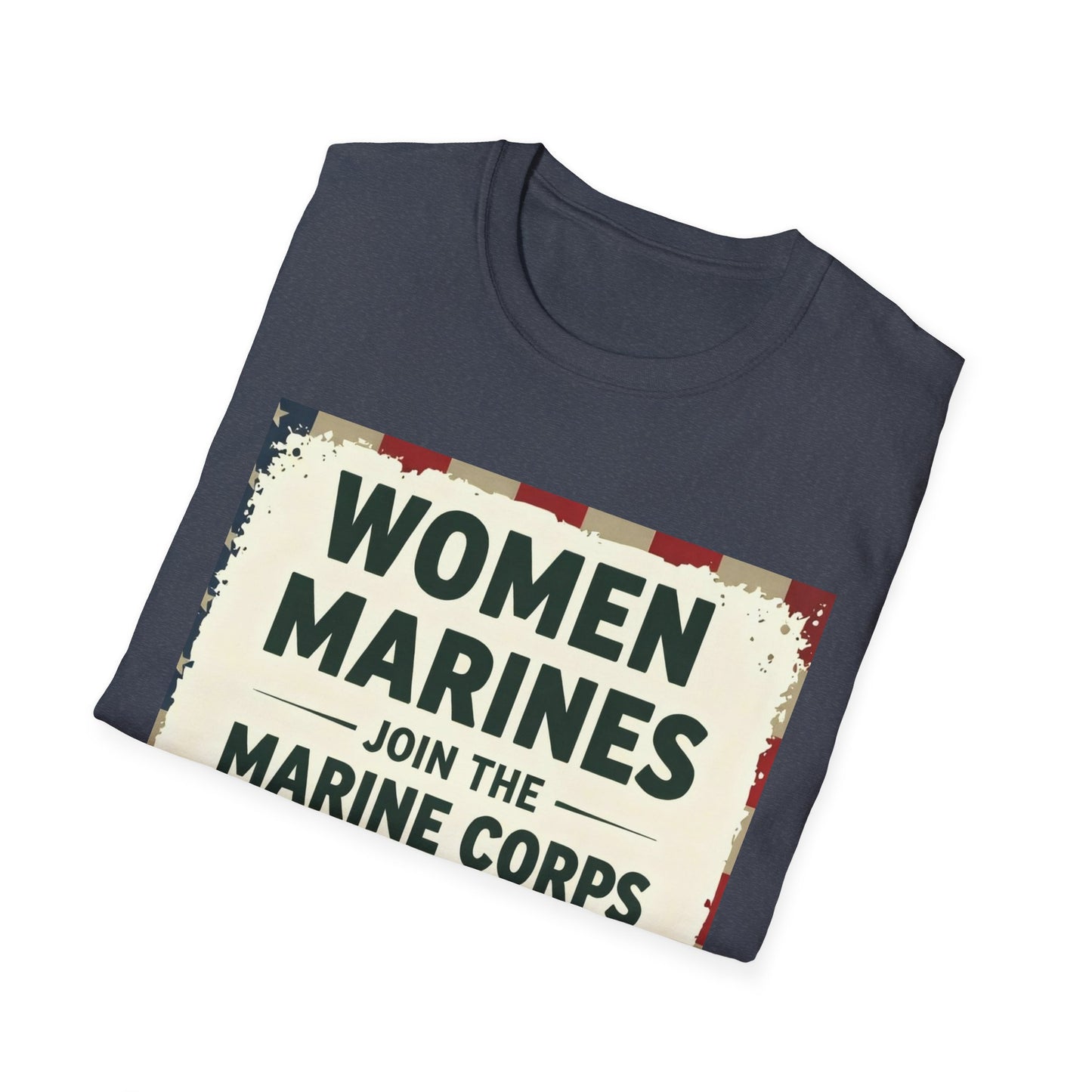 Women Marines Because We Like It Hard, Unisex T-Shirt,