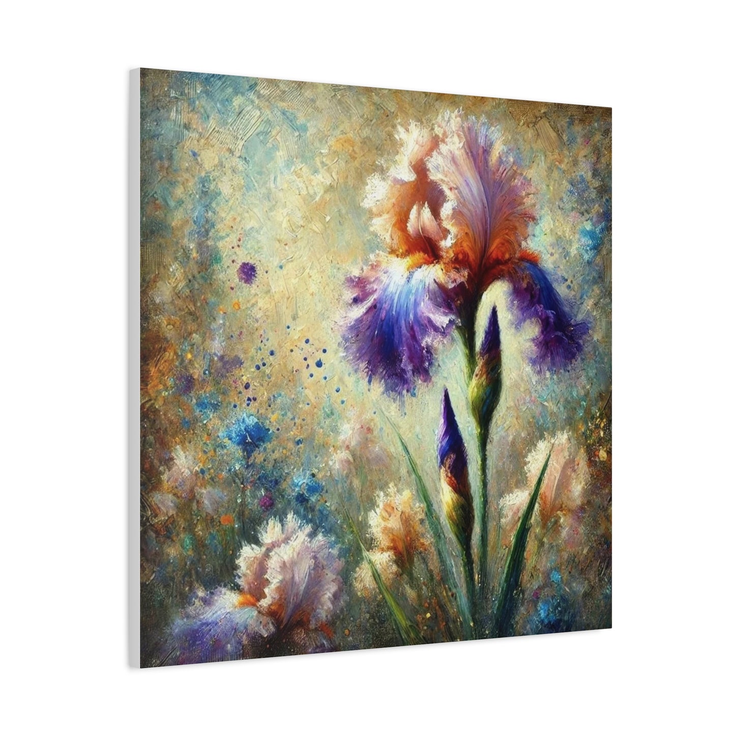 Canvas Print - Iris for Celebration Wall Art