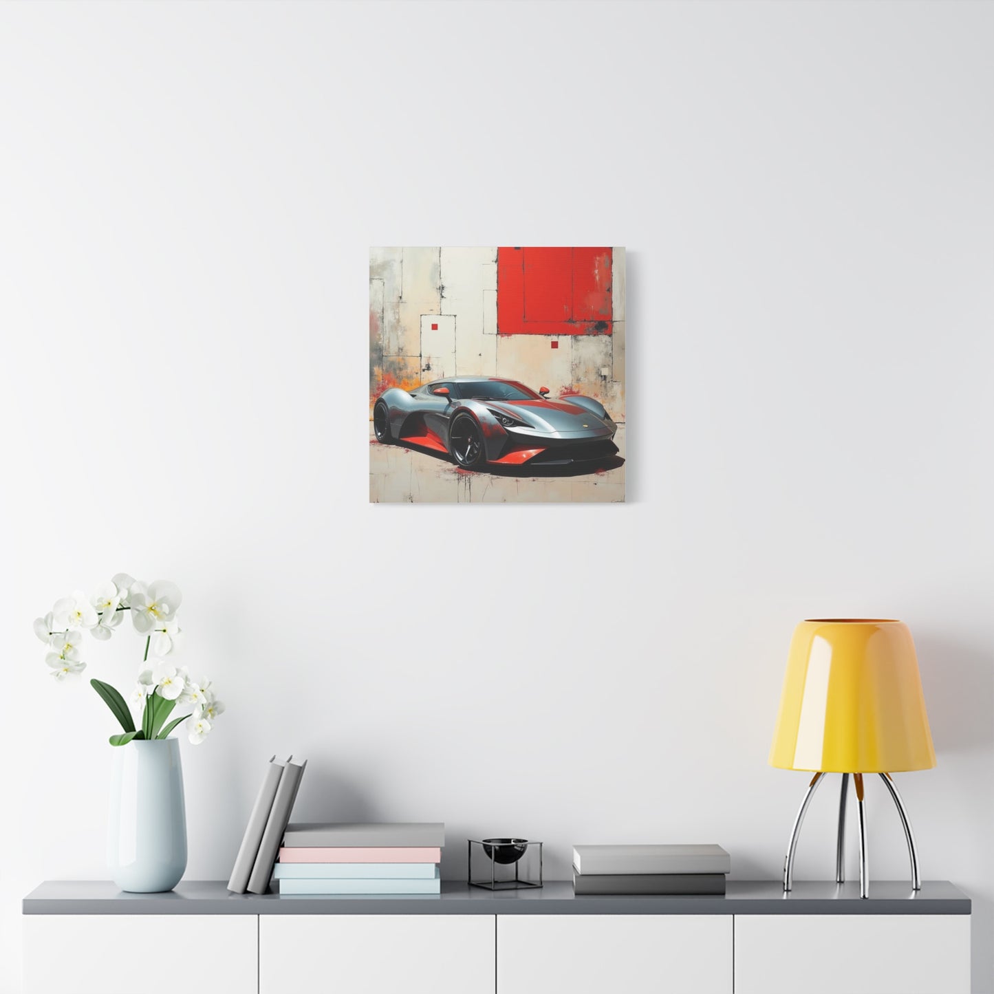 Sports Car Abstract Art