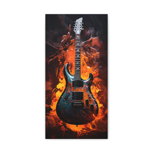 Canvas Print - Guitar Art 2