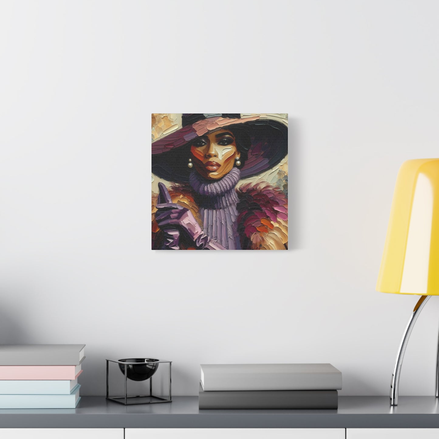 Beautiful Black Woman Canvas Art