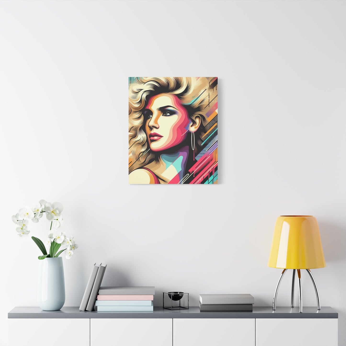 Pretty Woman Abstract Art
